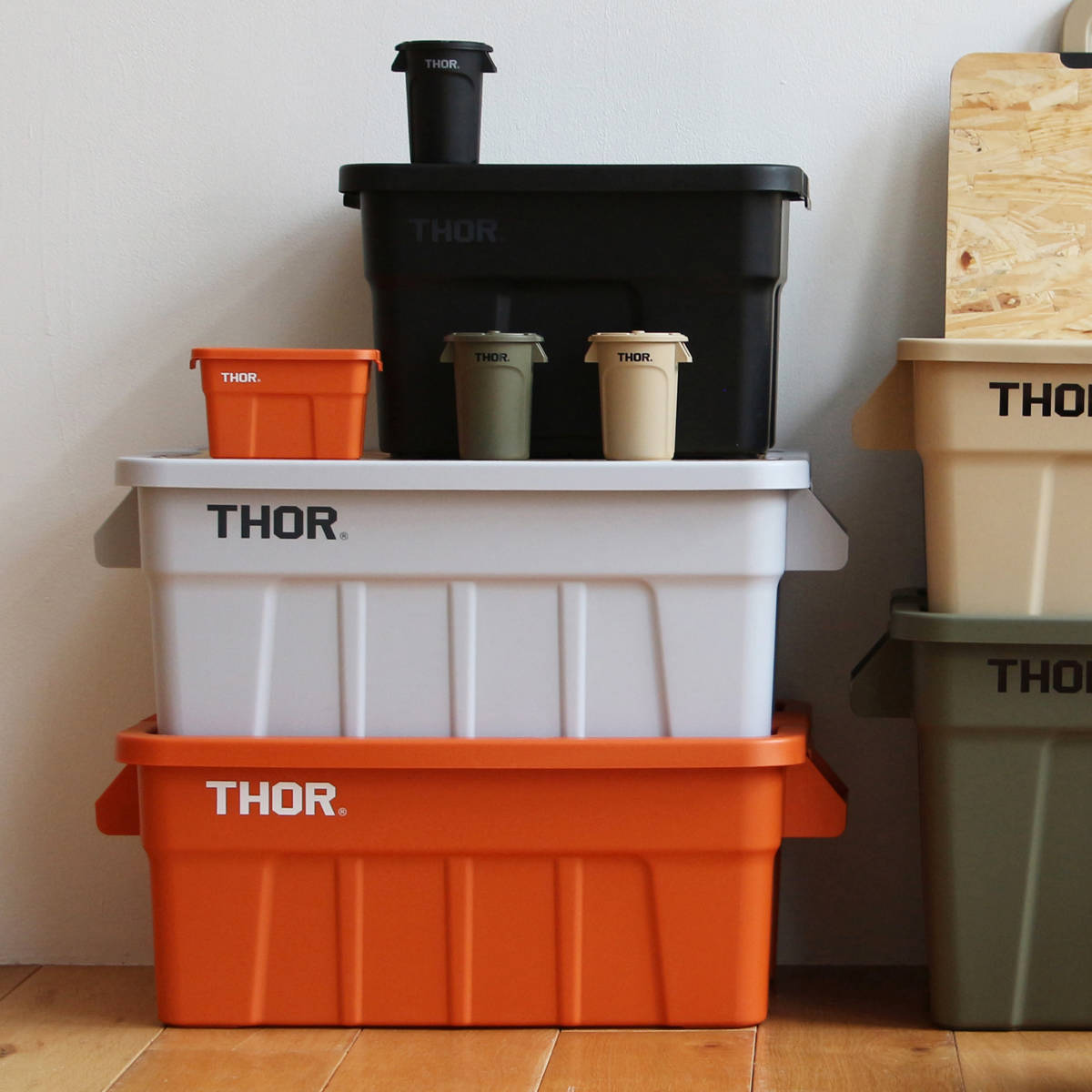 DETAIL（ディテール） 小物入れ THOR MINI TOTE DC フタ付き 幅17.5
