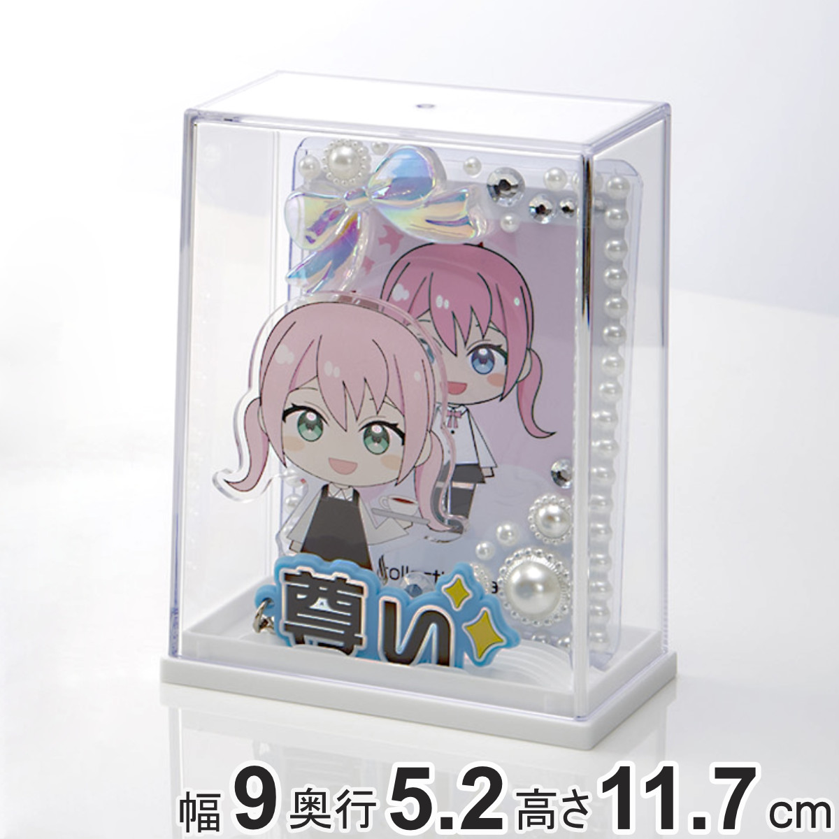 イノマタ化学 硬質カードケース ディスプレイ 収納ケース 9×5.2×11.7cm