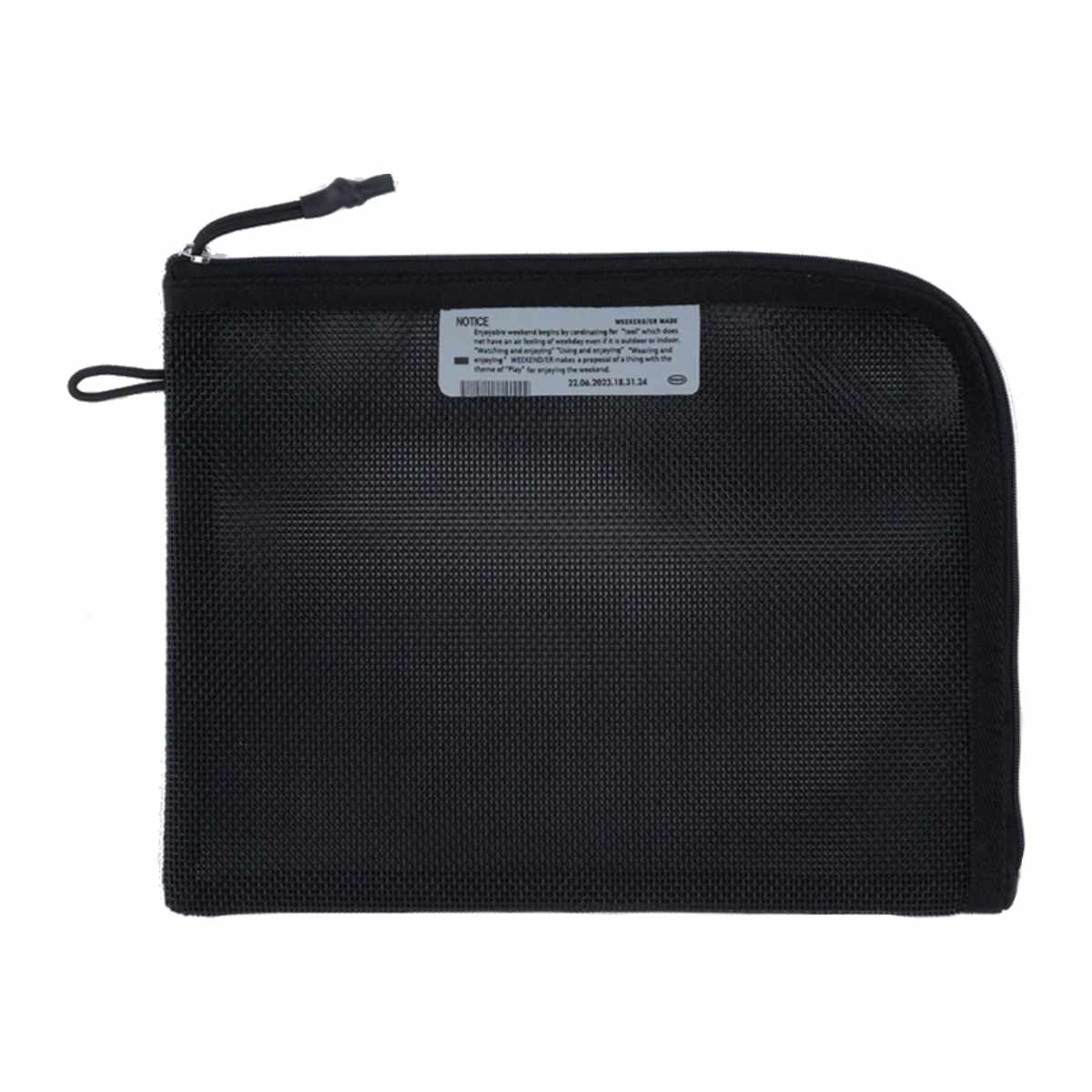 HEMING'S（ヘミングス） ミニポーチ PVC MESH FLAT CASE （ A5サイズ L