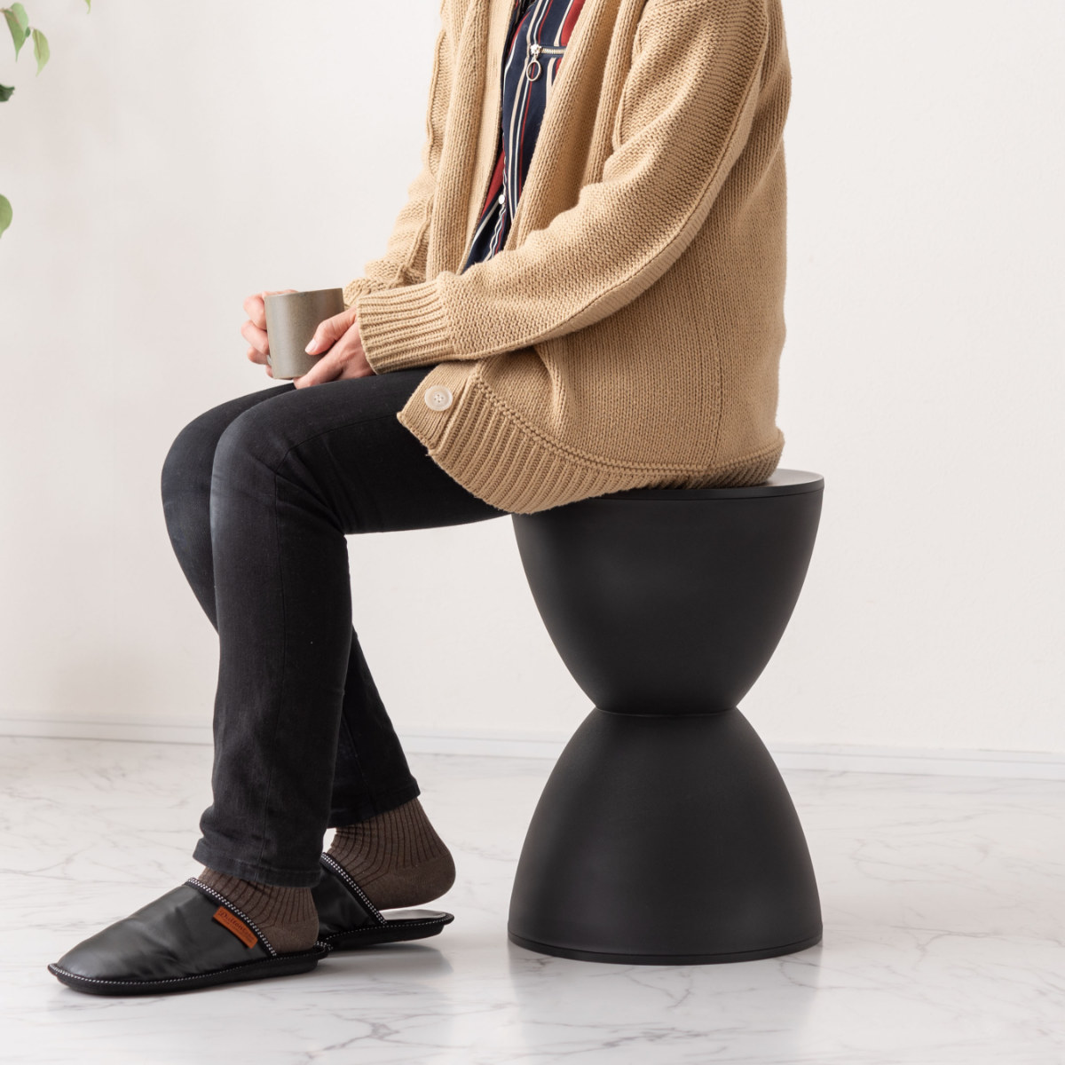 東谷 スツール 高さ44cm 軽量 完成品 （ チェア チェアー 1人掛け イス