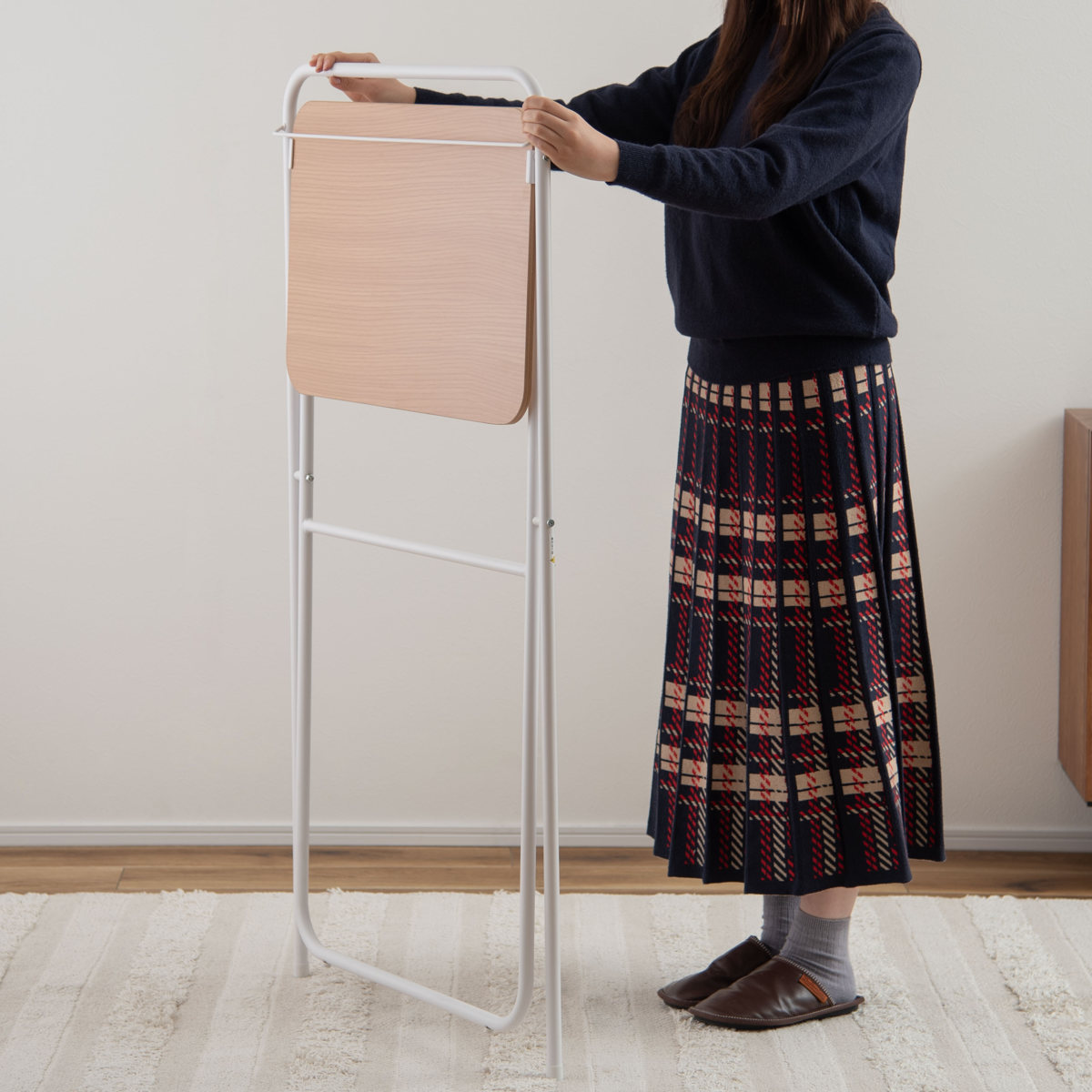 東谷 ハイテーブル 高さ107cm 折りたたみ パソコンデスク （ テーブル