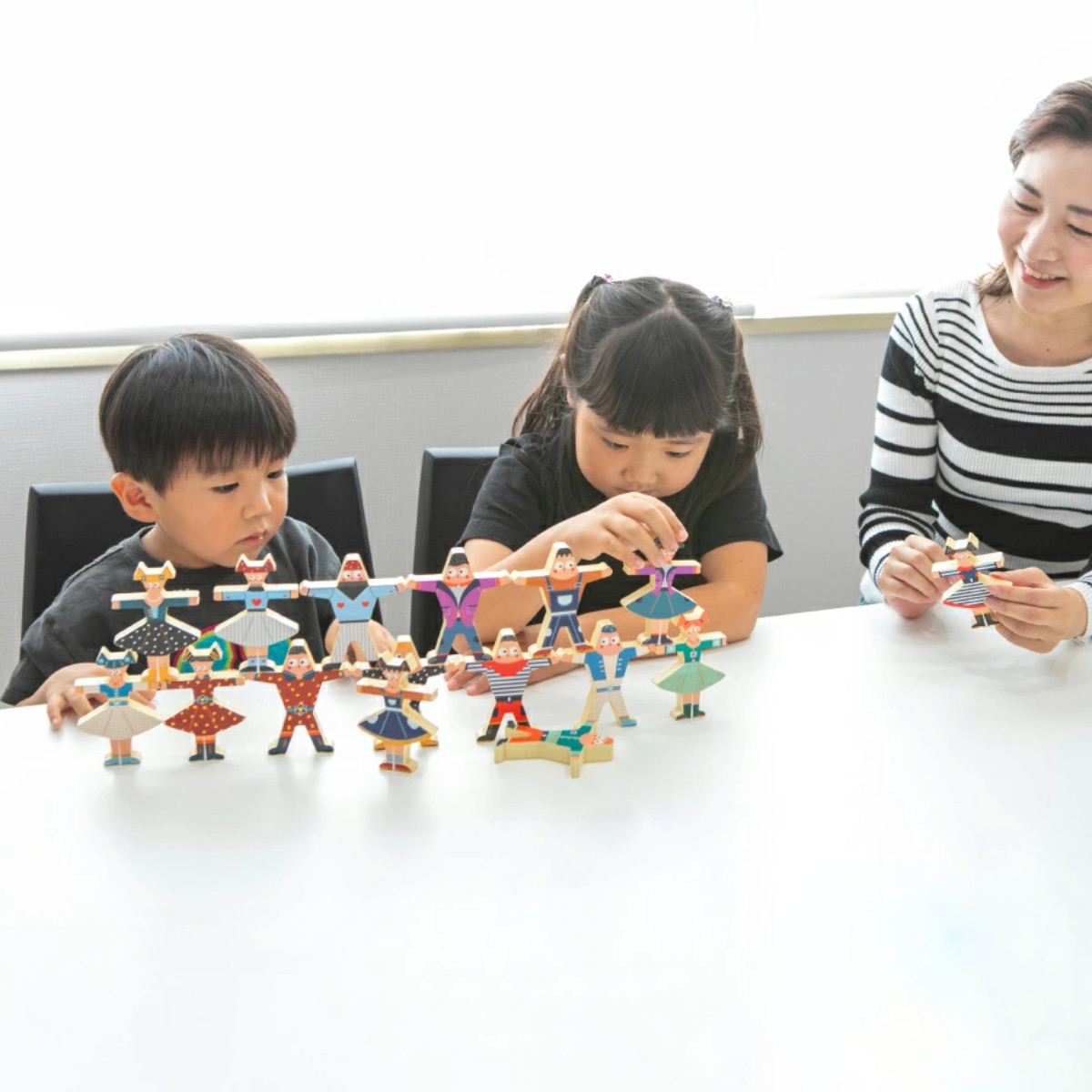 積み木 パズル 脳トレ バランスウッド 知育 おもちゃ （ 知育玩具 木の