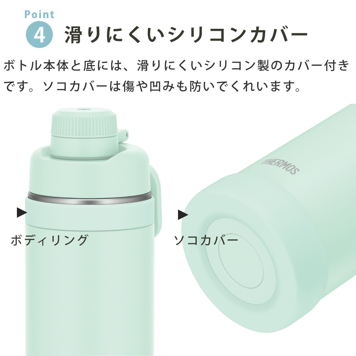 THERMOS（サーモス） 水筒 750ml 真空断熱スポーツボトル FJU-751