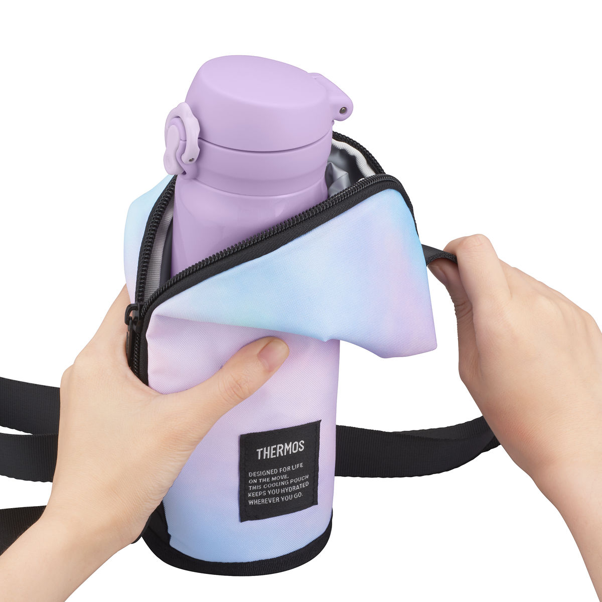 THERMOS（サーモス） 水筒カバー 500ml 保冷マイボトルポーチ
