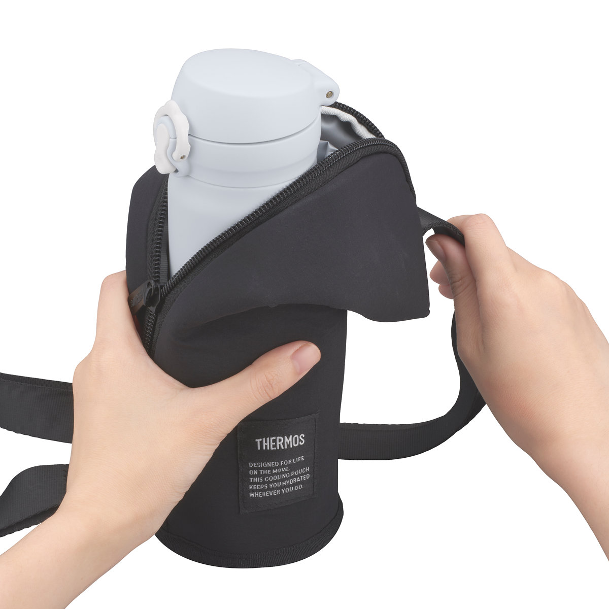 THERMOS（サーモス） 水筒カバー 500ml 保冷マイボトルポーチ