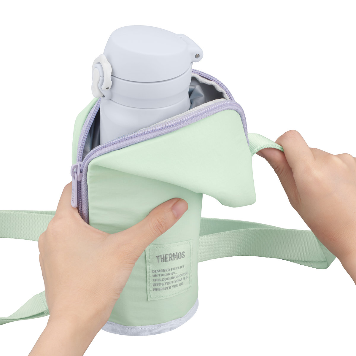 THERMOS（サーモス） 水筒カバー 500ml 保冷マイボトルポーチ