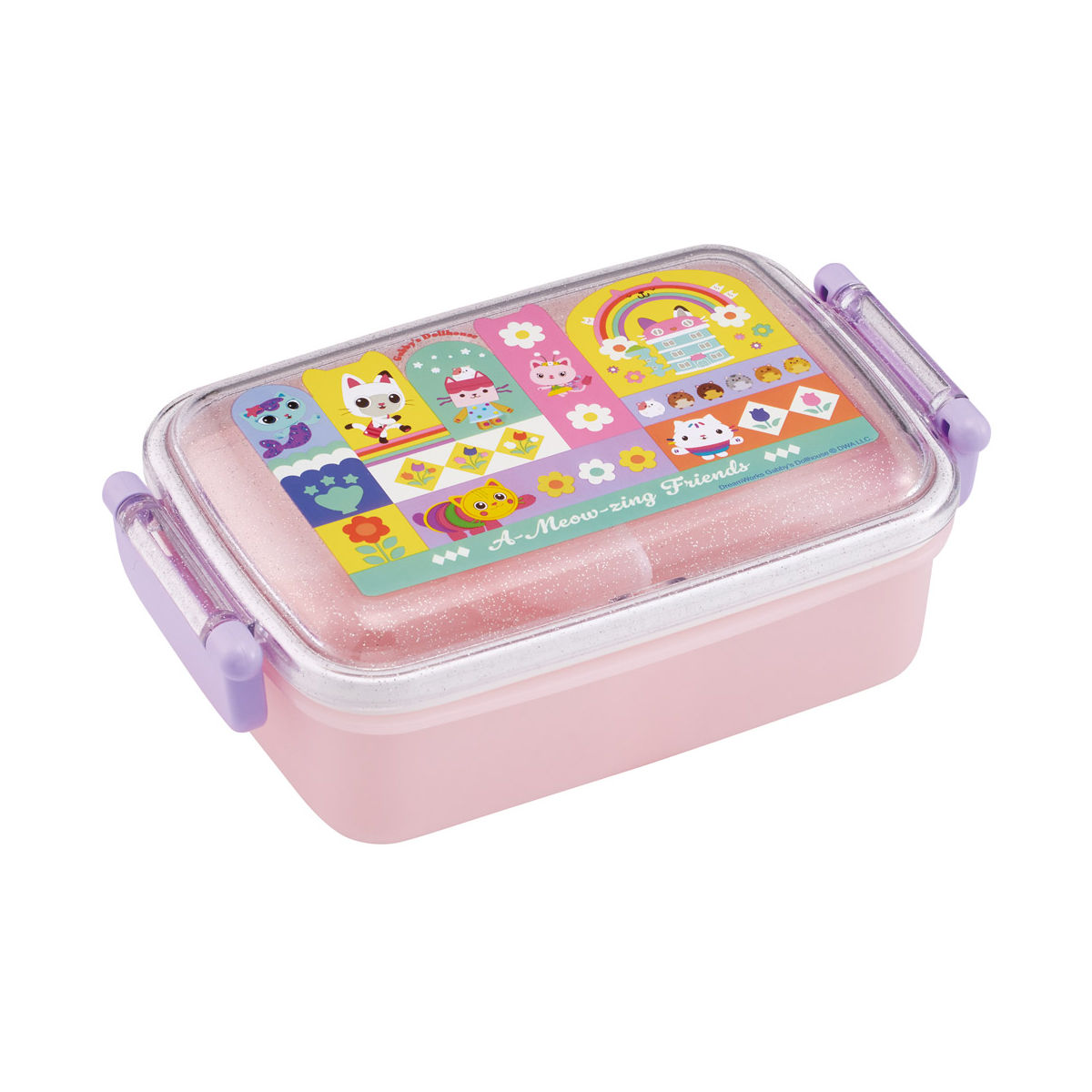 スケーター 弁当箱 1段 450ml ふわっとタイトランチBOX ギャビーズ