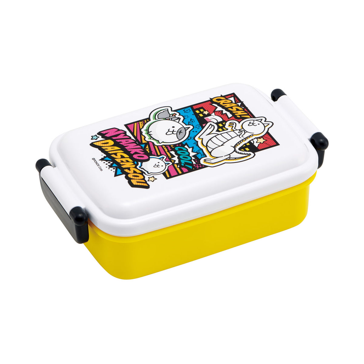 スケーター 弁当箱 1段 450ml ふわっとタイトランチBOX にゃんこ大戦争
