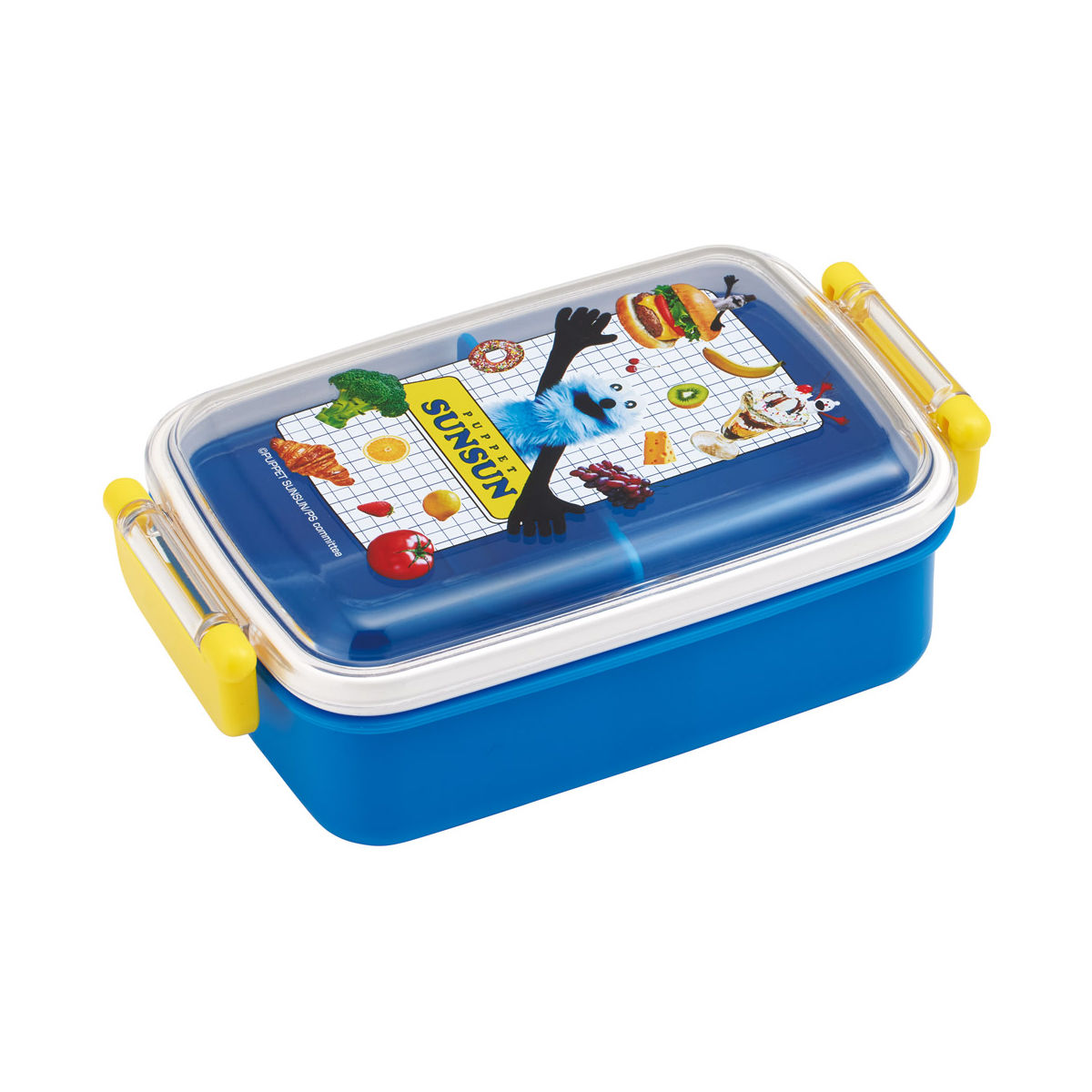 スケーター 弁当箱 1段 450ml ふわっとタイトランチBOX パペット