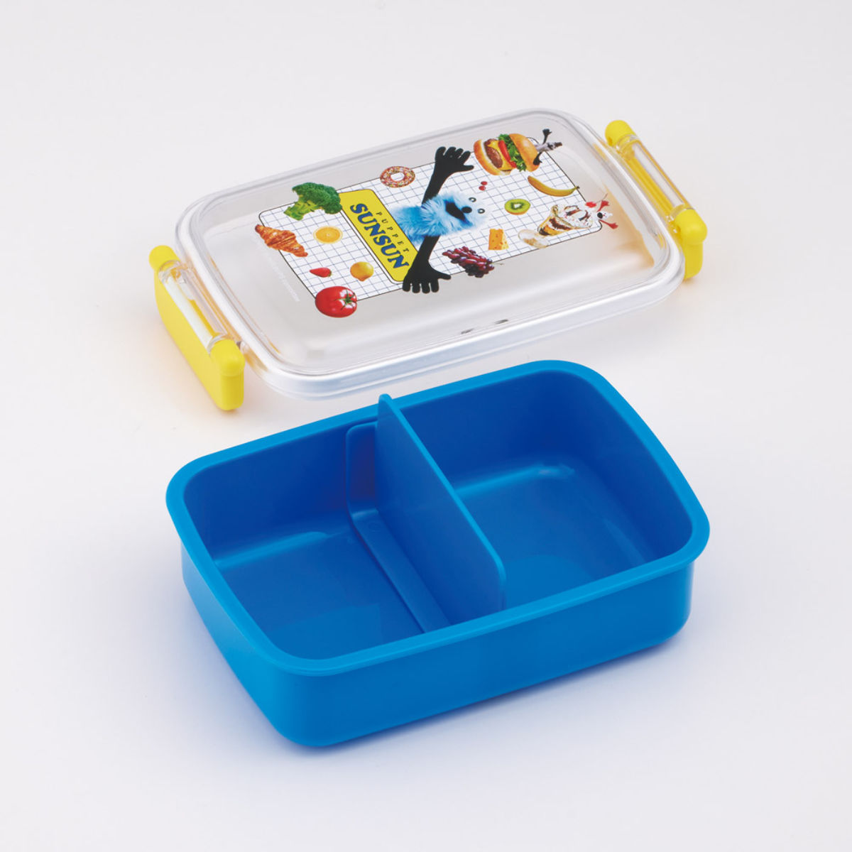 スケーター 弁当箱 1段 450ml ふわっとタイトランチBOX パペット
