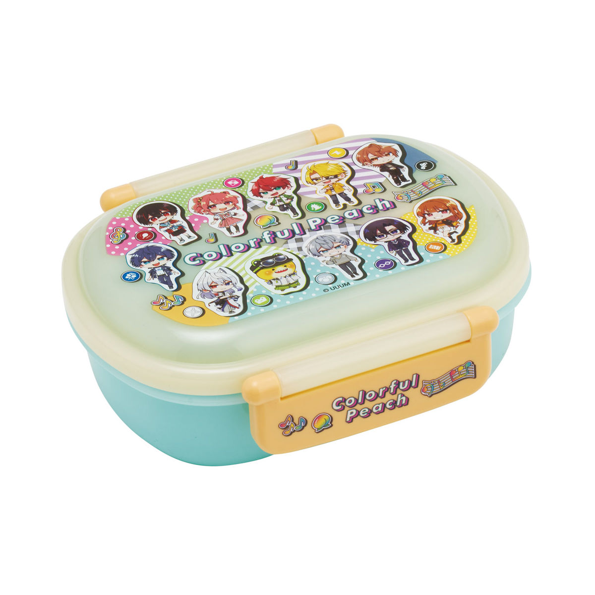 スケーター 弁当箱 360ml ふわっとタイトランチBOX カラフルピーチ26