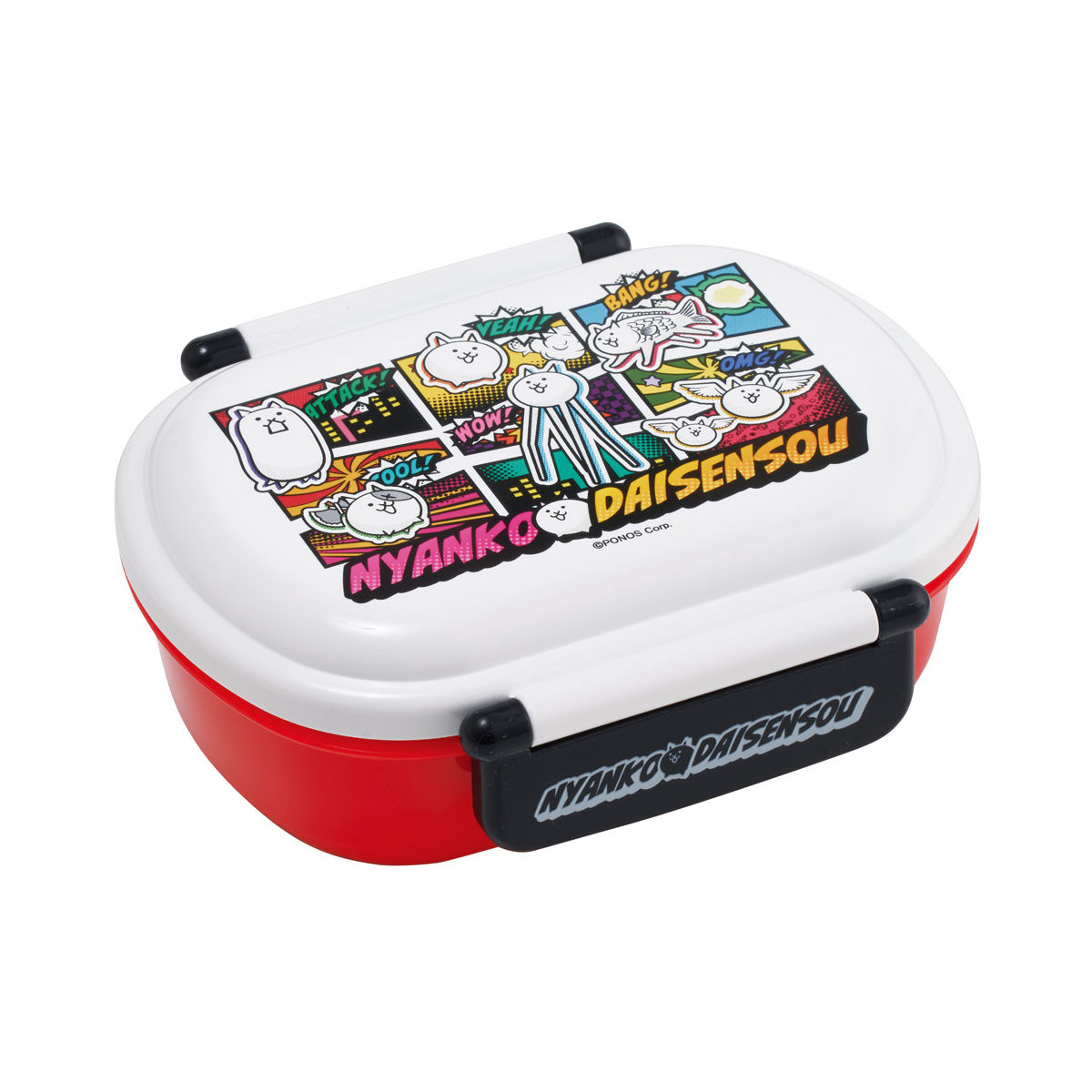 スケーター 弁当箱 360ml ふわっとタイトランチBOX にゃんこ大戦争26