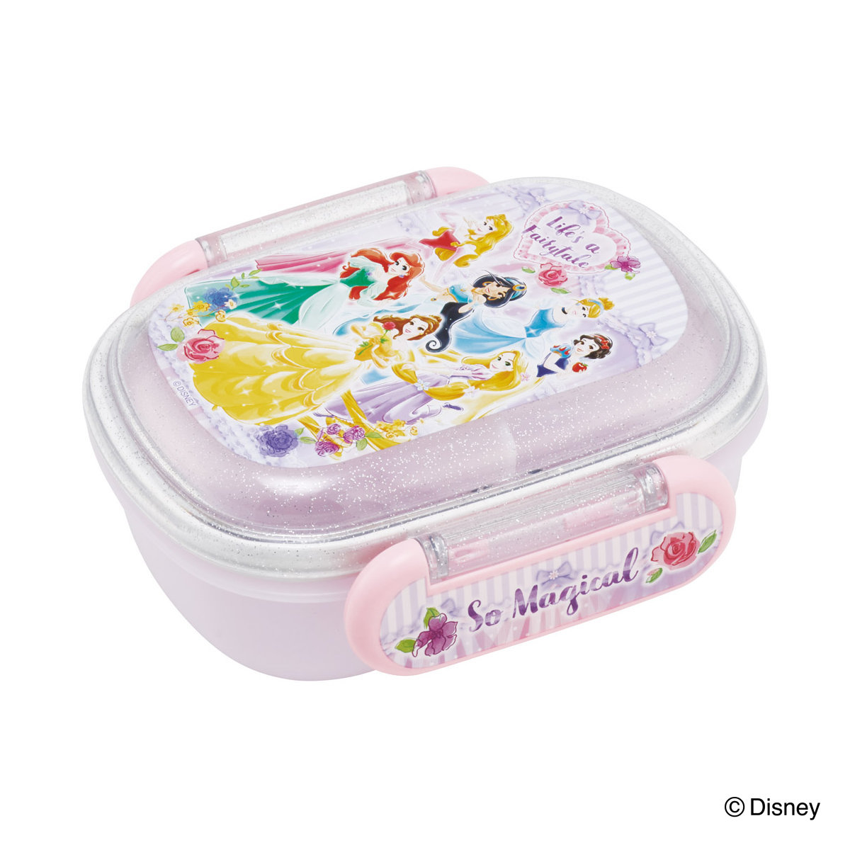 ホワイト弁当箱 イラスト付き 持ち手付き お弁当箱 2段 女子 子供 小学校 レンジ対応 食洗機対応 かわいい