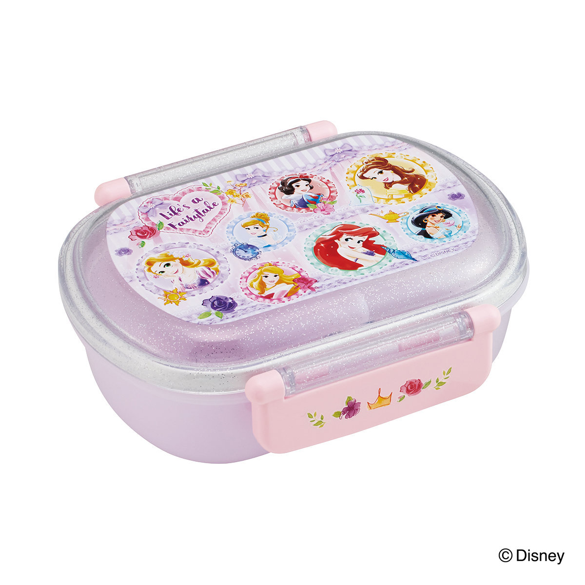 スケーター 弁当箱 360ml ふわっとタイトランチBOX プリンセス26