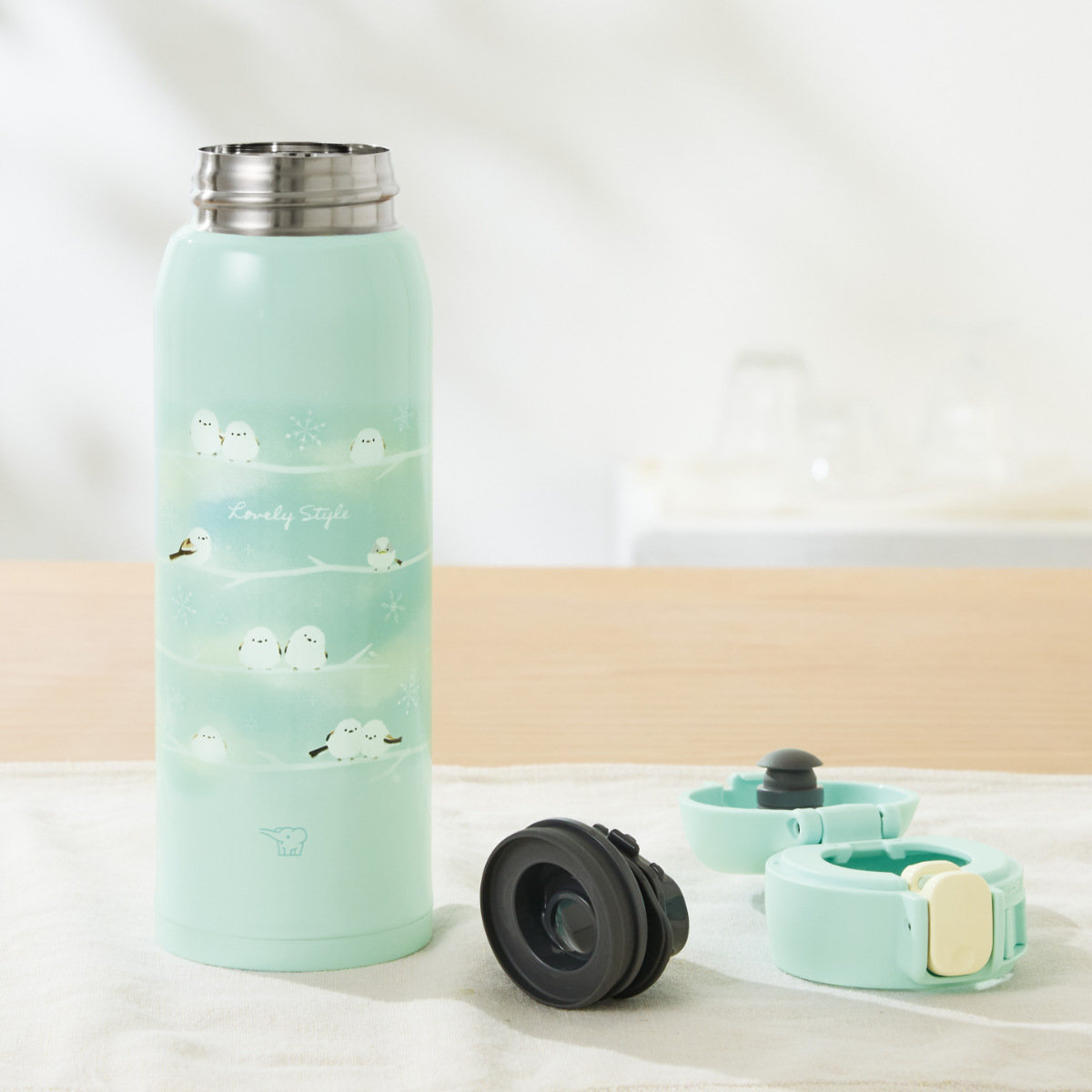 象印（ZOJIRUSHI） 水筒 480ml ステンレスマグ シームレスせん
