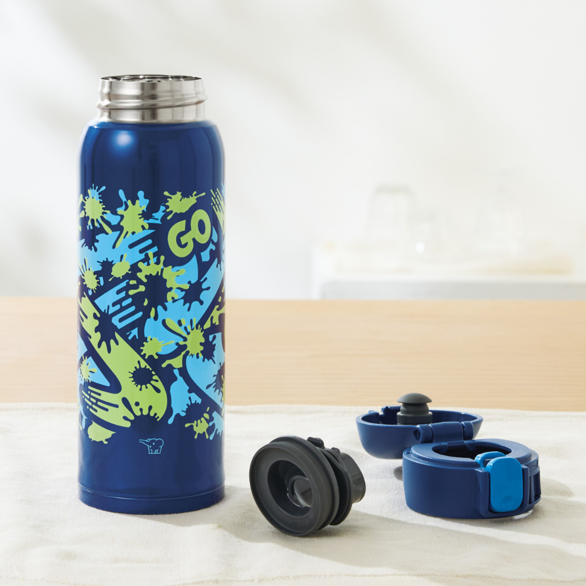 象印（ZOJIRUSHI） 水筒 480ml ステンレスマグ シームレスせん