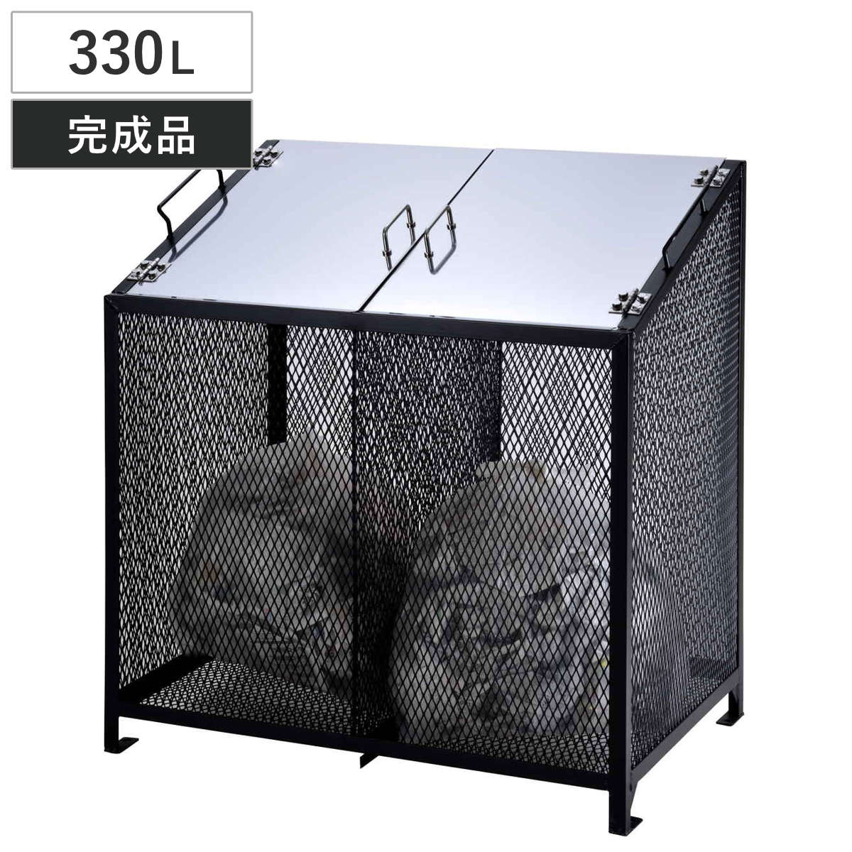 SANKA（サンカ） 業務用ゴミ箱 450L ダストBOX-S ワイド （ 法人限定 