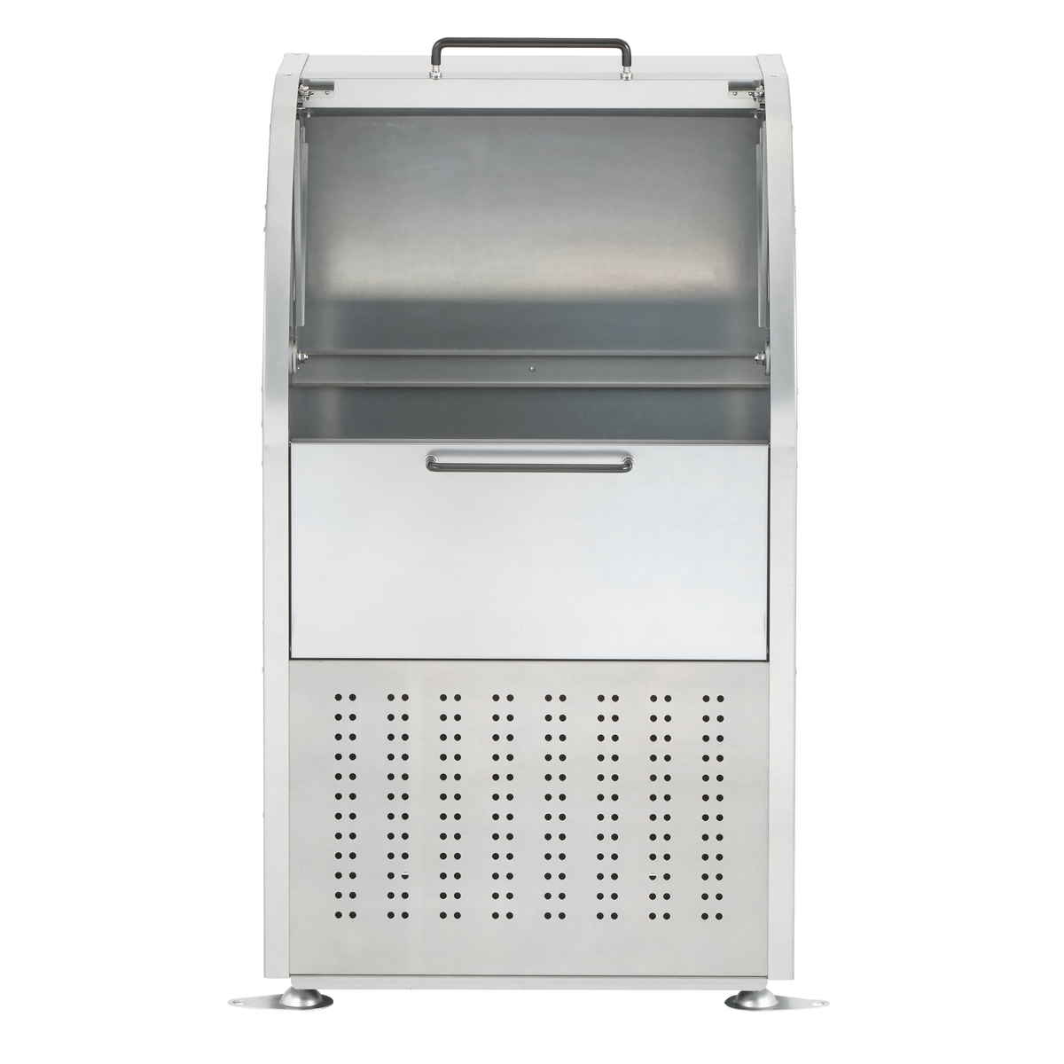 業務用ゴミ箱 230L ダストコ 600 （ 法人限定 屋外用 ゴミ箱 スライド蓋 ゴミ 5袋分 収集ボックス 屋外ストッカー 収納庫 ゴミ置き場 ゴミ捨て ）_14