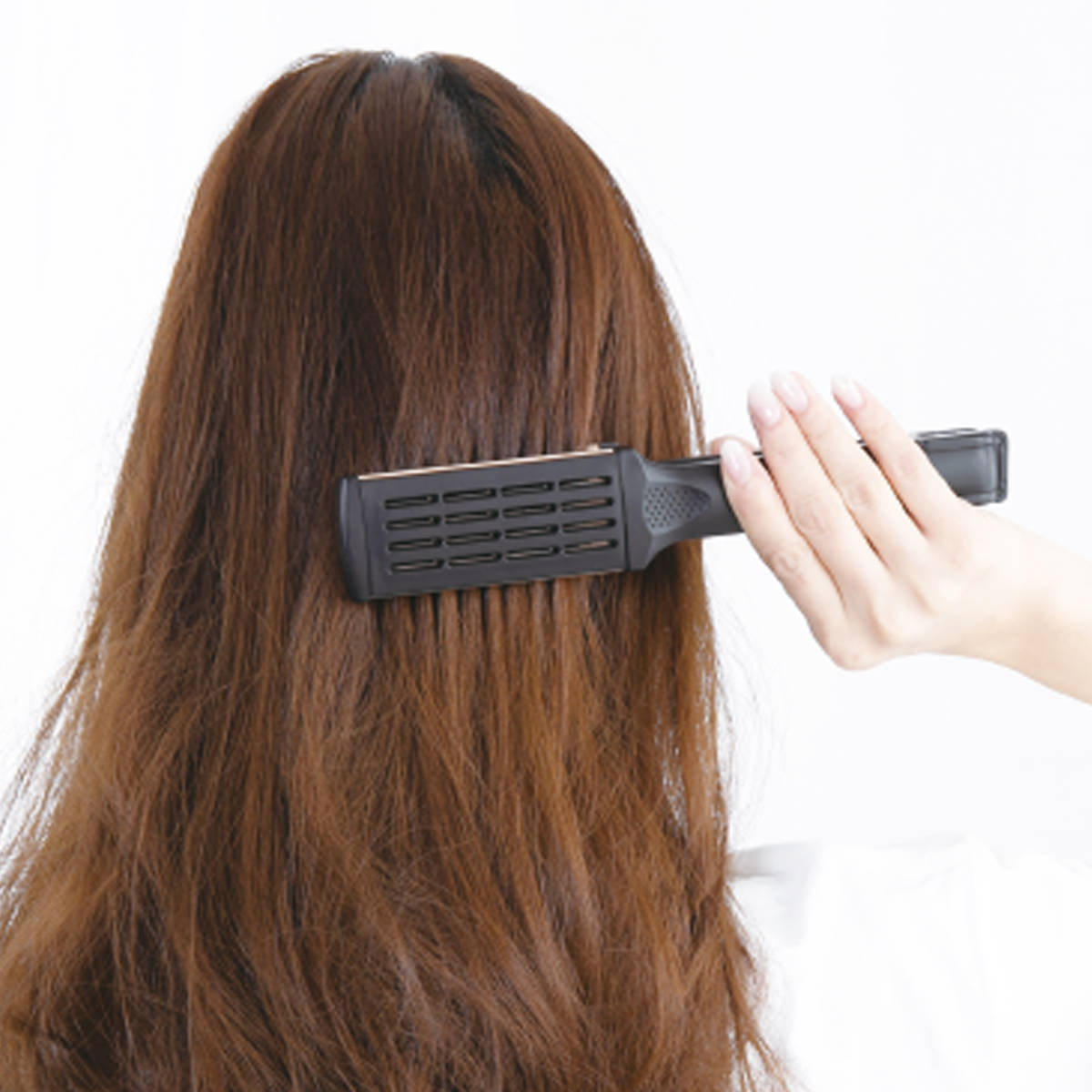 Britânia ブラジル製 ヘアドライヤーブラシ（中古） ブラシ ツインへアブラシ 挟む コンパクト ドライヤー （ ヘアブラシ