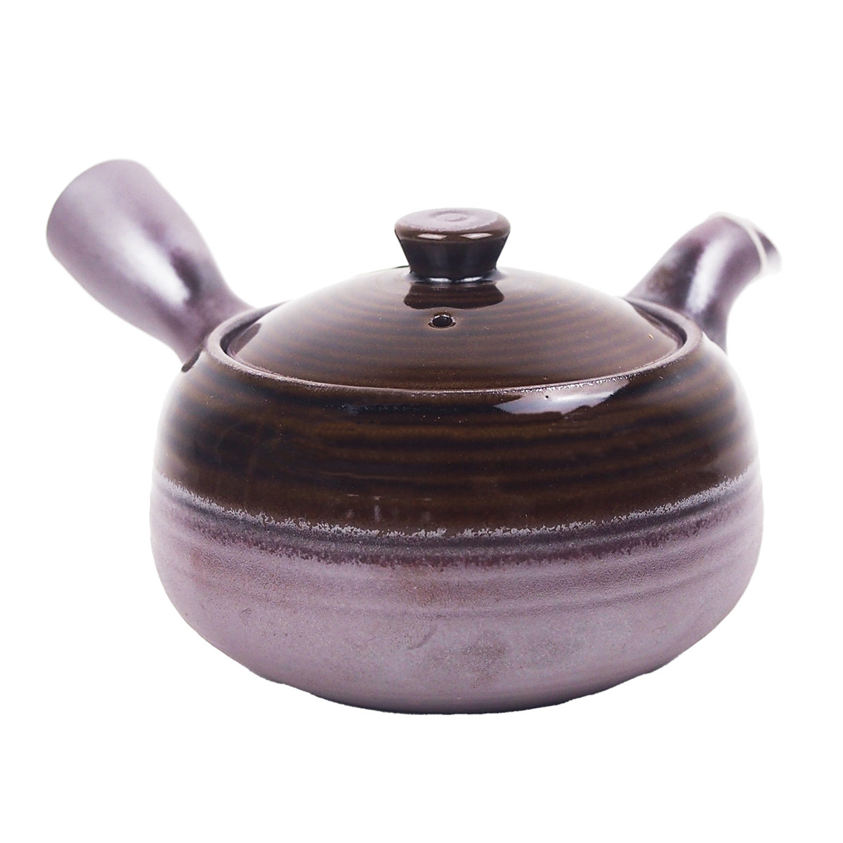 マルヨシ陶器 急須 南蛮福形 1.5号 （ 260ml 陶器 萬古焼 茶こし付き