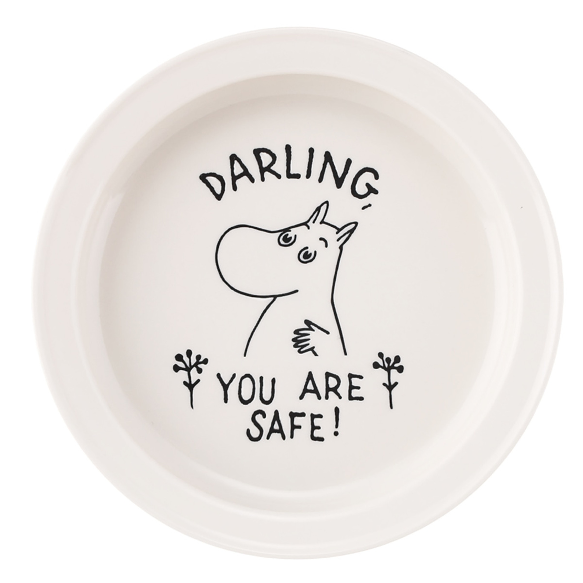 山加商店 皿 MOOMIN すくいやすいカレー皿 L （ 21.5cm 食洗機対応
