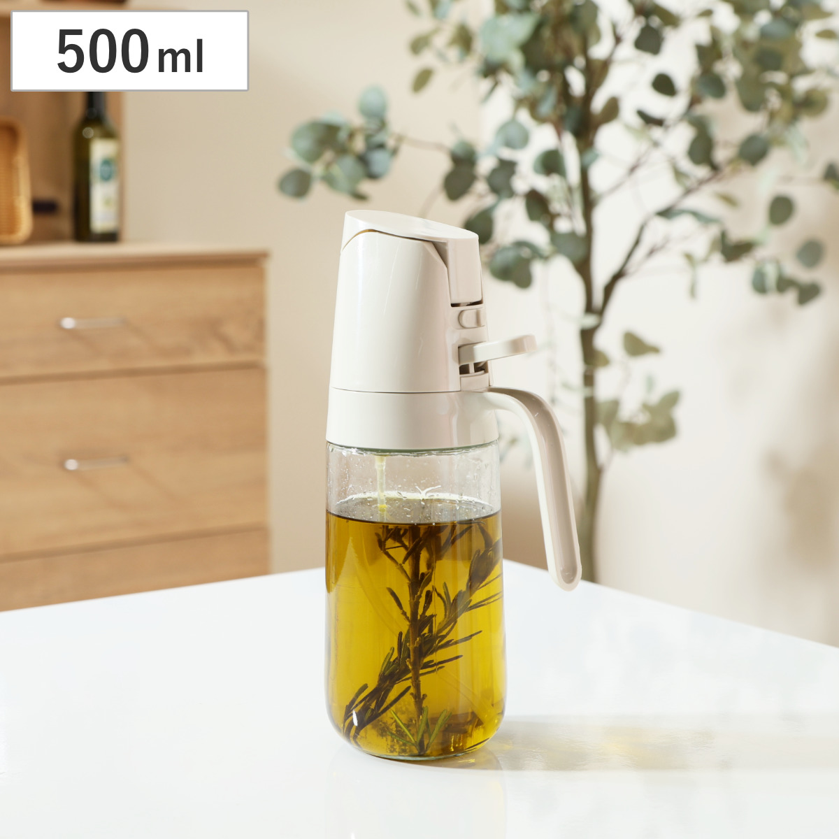 不二貿易（Fuji Boeki） オイルボトル 500ml 2wayオイルディスペンサー