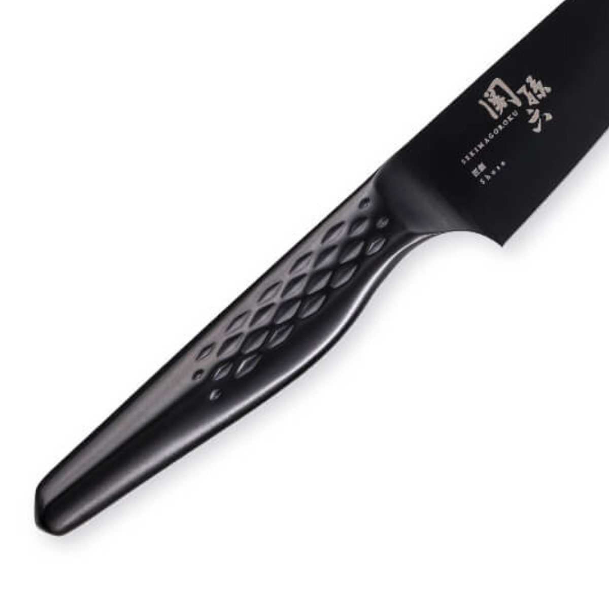 関孫六 ペティナイフ 12cm 匠創 漆黒 日本製 貝印 （ 果物包丁 果物