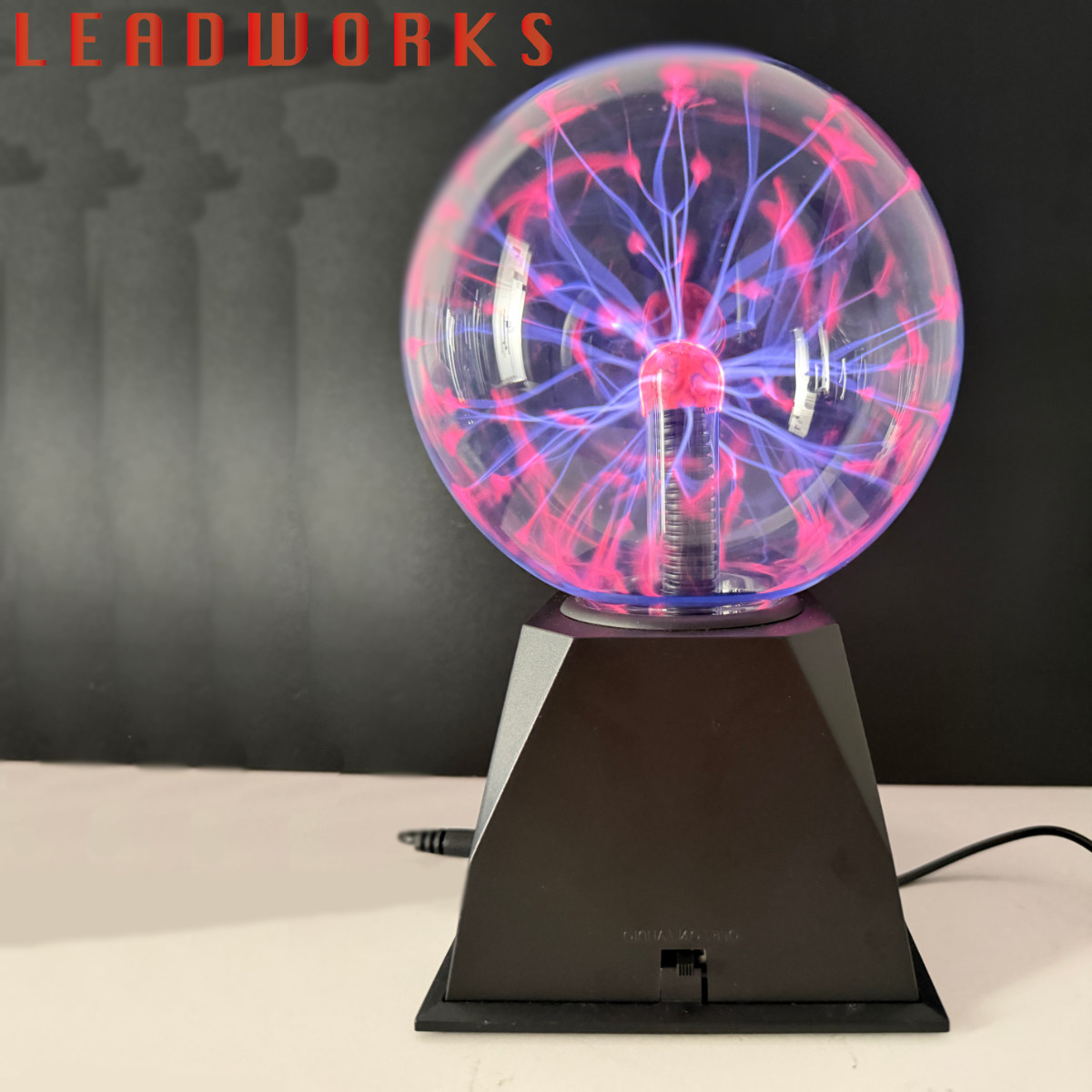 LEADWORKS（レッドワークス） プラズマボール 光 電気 音楽 手拍子