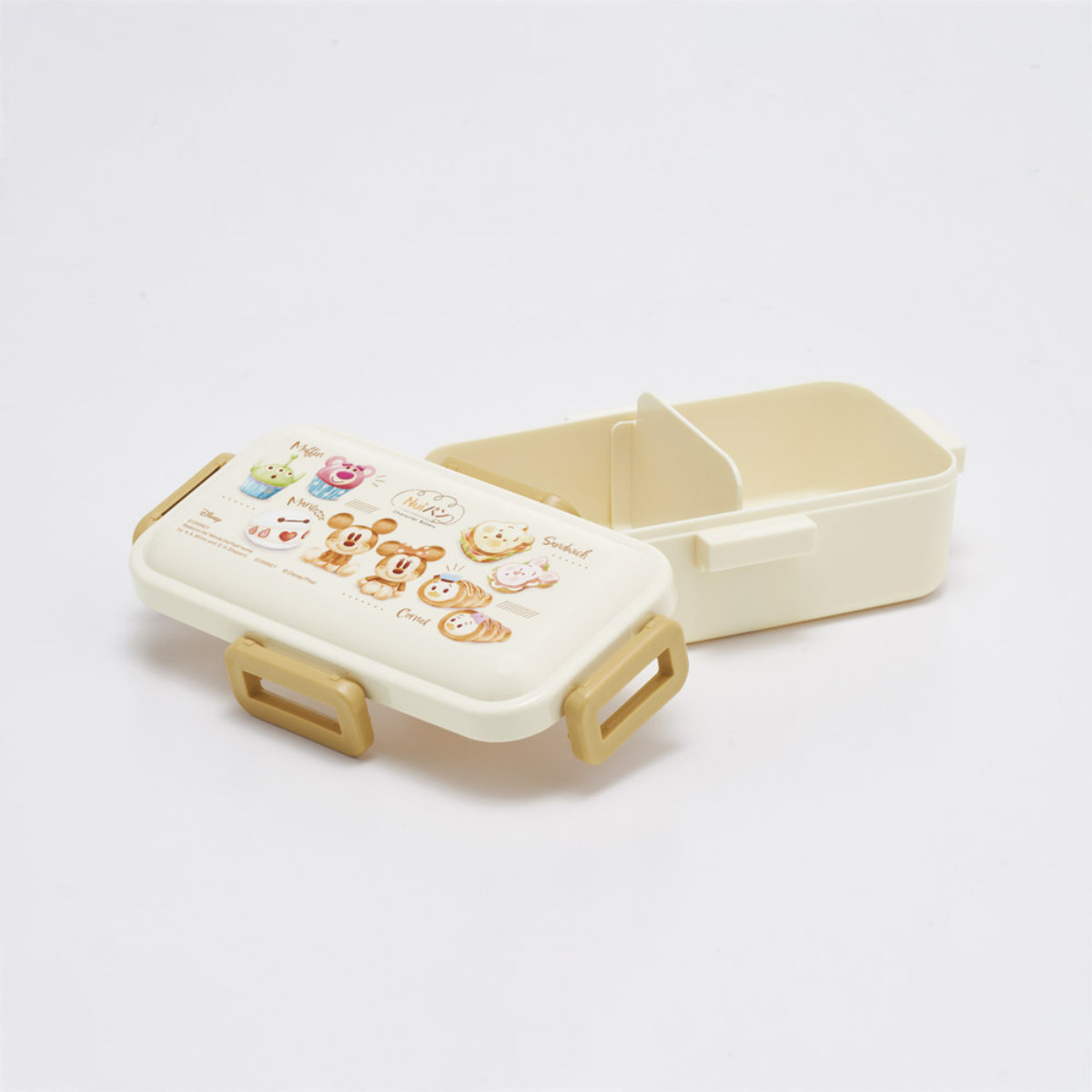 スケーター 弁当箱 1段 530ml ふわっと弁当箱 ディズニー Nuiパン