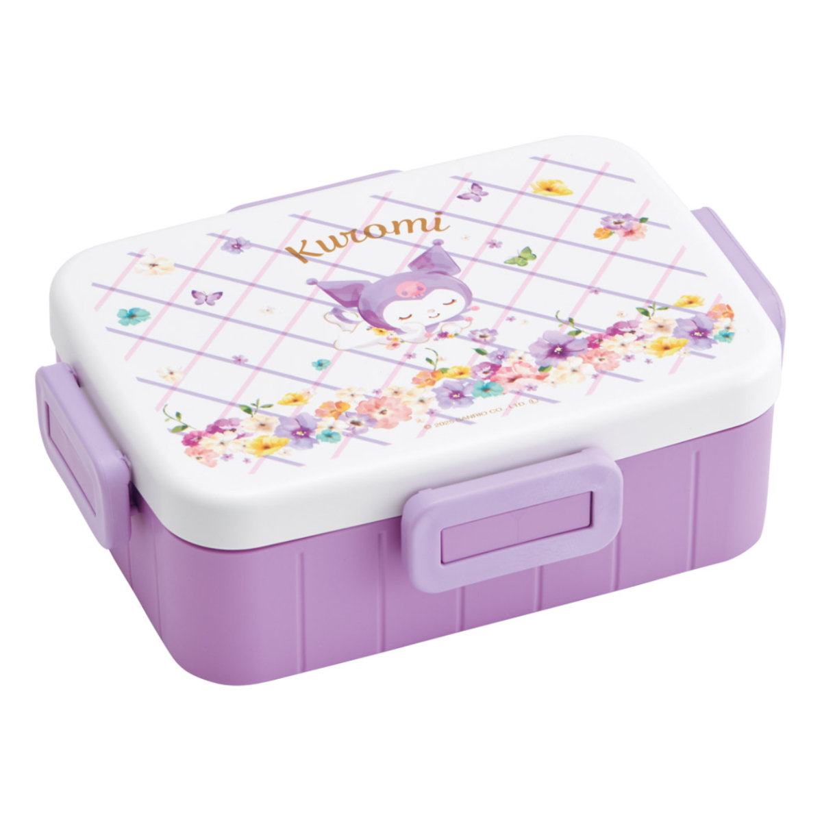 スケーター 弁当箱 650ml 4点ロックランチボックス クロミパステル水彩