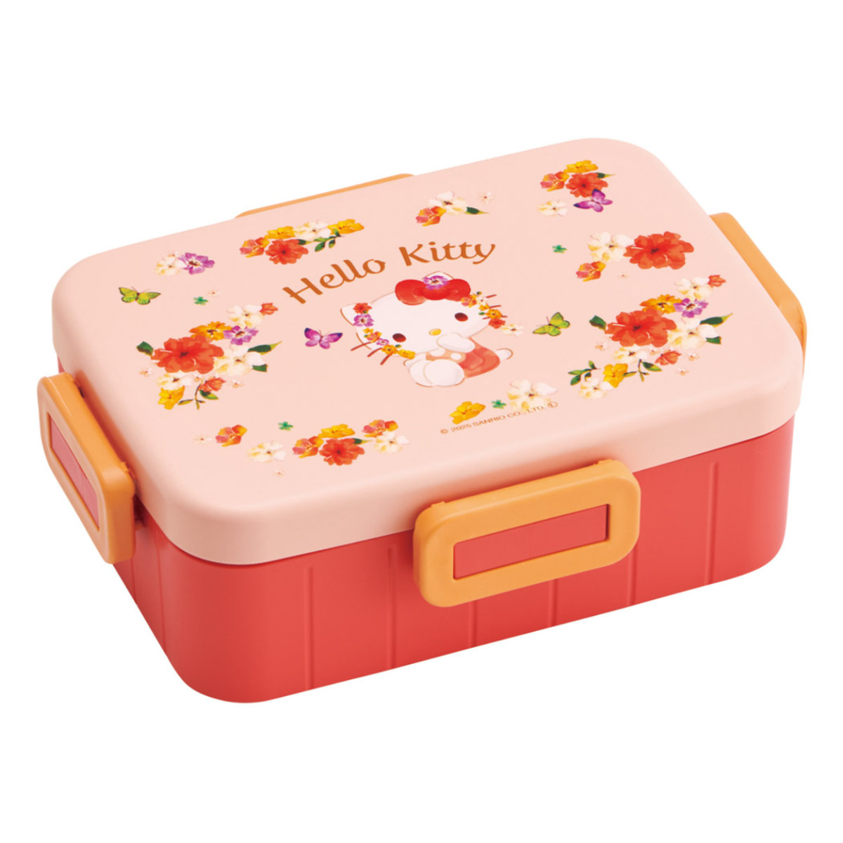 スケーター 弁当箱 650ml 4点ロックランチボックス キティパステル水彩