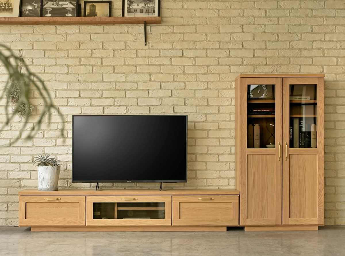 GART（ガルト） テレビ台 ローボード 幅180cm オーク 木目調 日本製