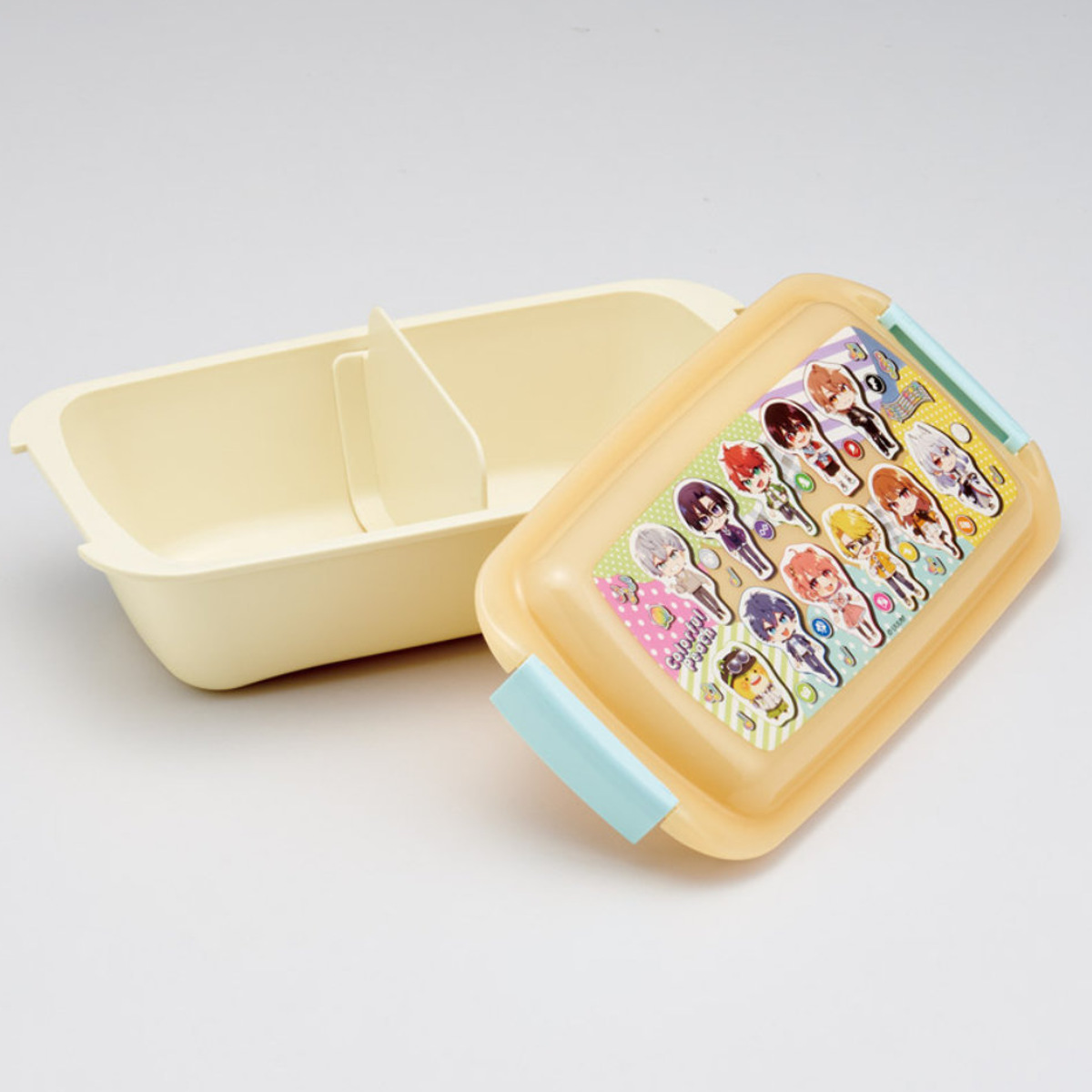 スケーター 弁当箱 1段 530ml ふわっとタイトランチボックス カラフル