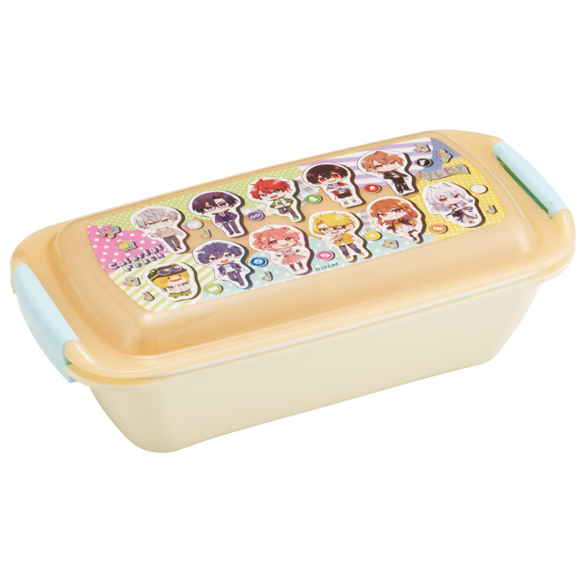 スケーター 弁当箱 1段 530ml ふわっとタイトランチボックス カラフル