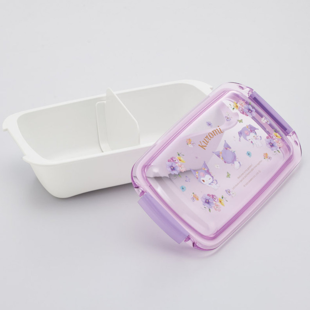 スケーター 弁当箱 1段 530ml ふわっとタイトランチボックス クロミ