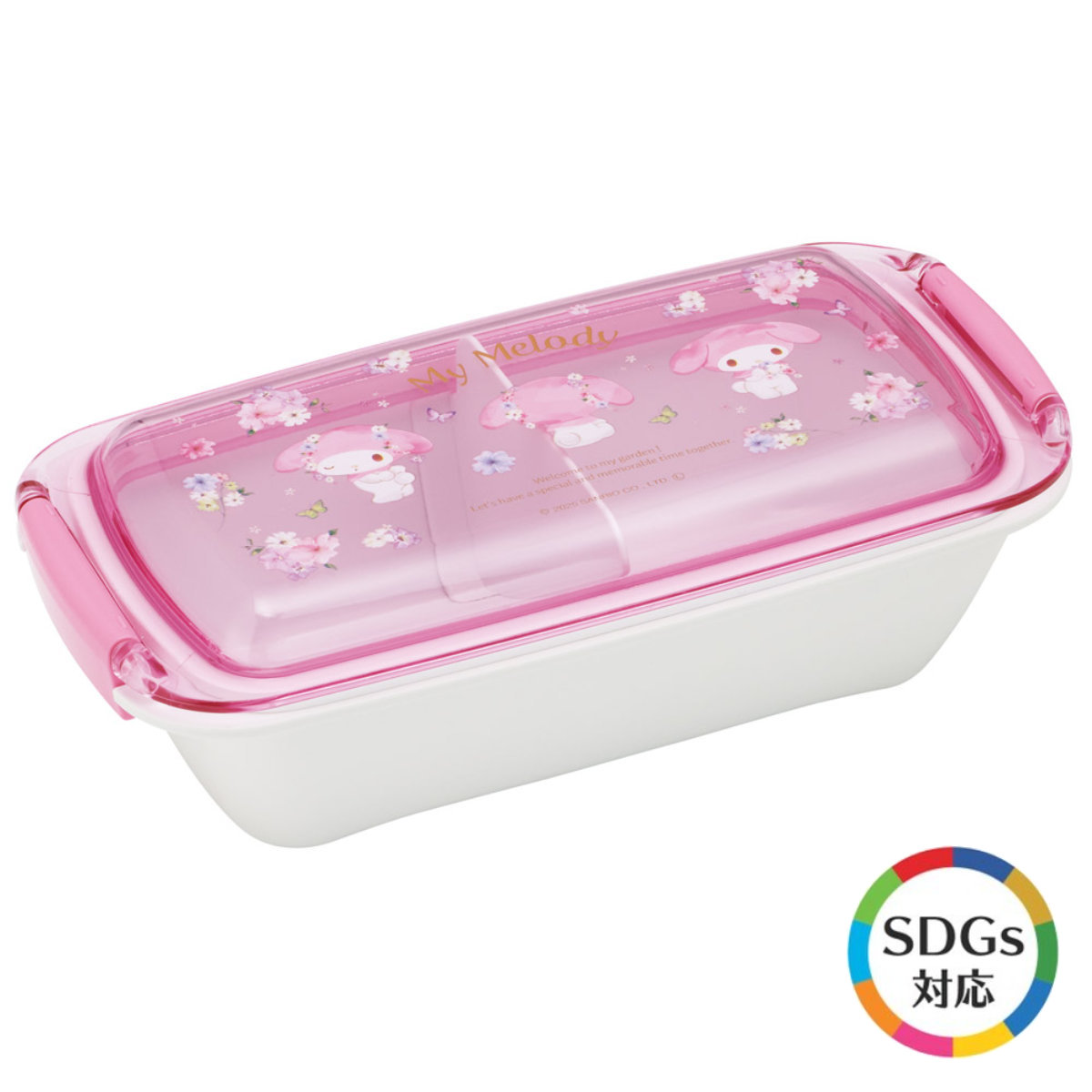 スケーター 弁当箱 1段 530ml ふわっとタイトランチボックス マイメロ