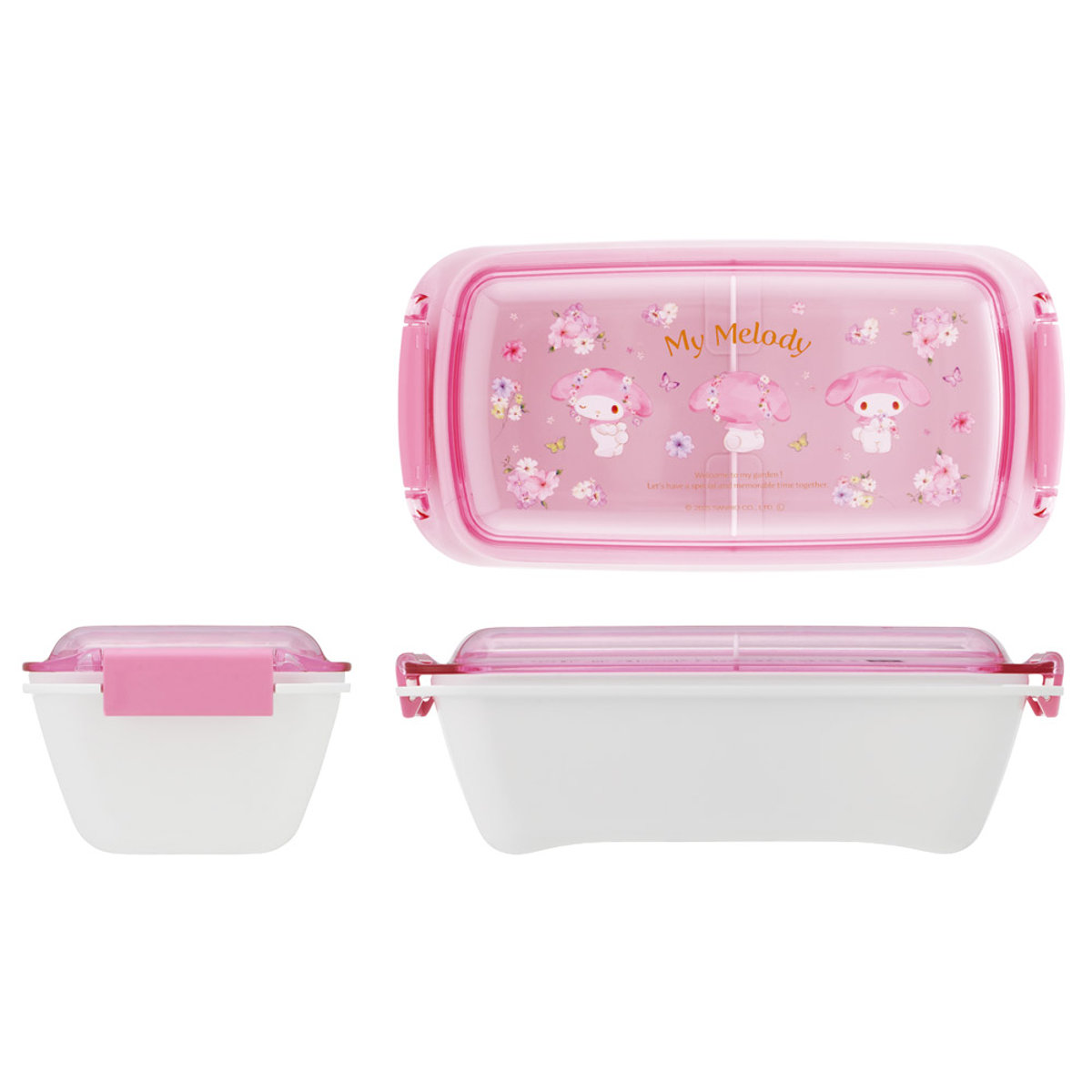スケーター 弁当箱 1段 530ml ふわっとタイトランチボックス マイメロ