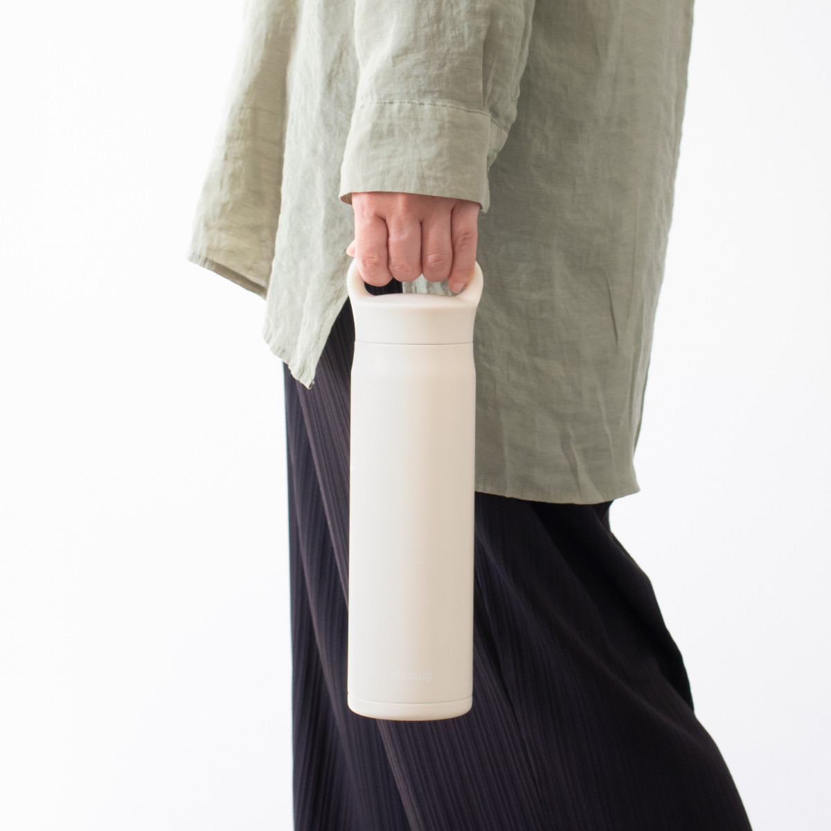 パール金属 水筒 700ml カフェマグ セラミックマグボトル （ 直飲み