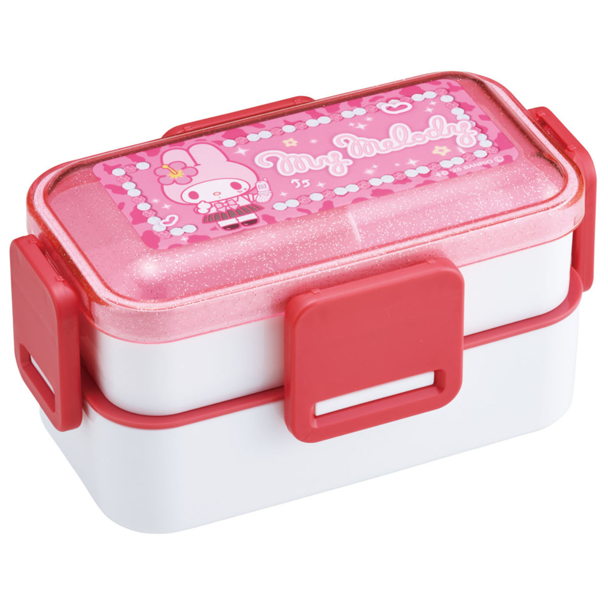スケーター 弁当箱 2段 600ml 2段ふわっと弁当箱 マイメロスクール