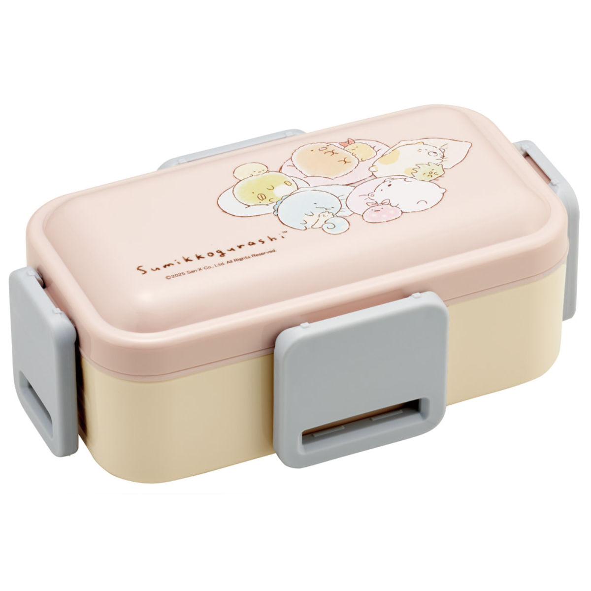 スケーター 弁当箱 2段 600ml 2段ふわっと弁当箱 すみっコぐらし