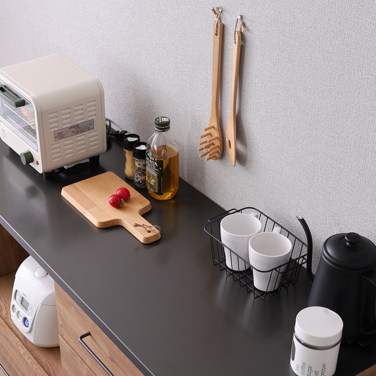 ホームテイスト（HOME taste） キッチンカウンター 幅120cm レンジ台 