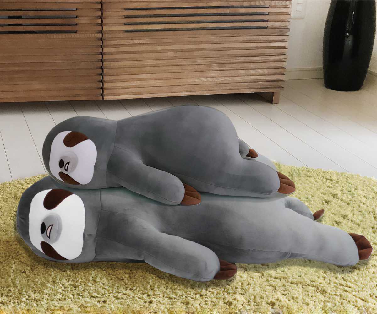 アルタ クッション 床ごこち ぬいぐるみ （ ナマケモノ ゴリラ