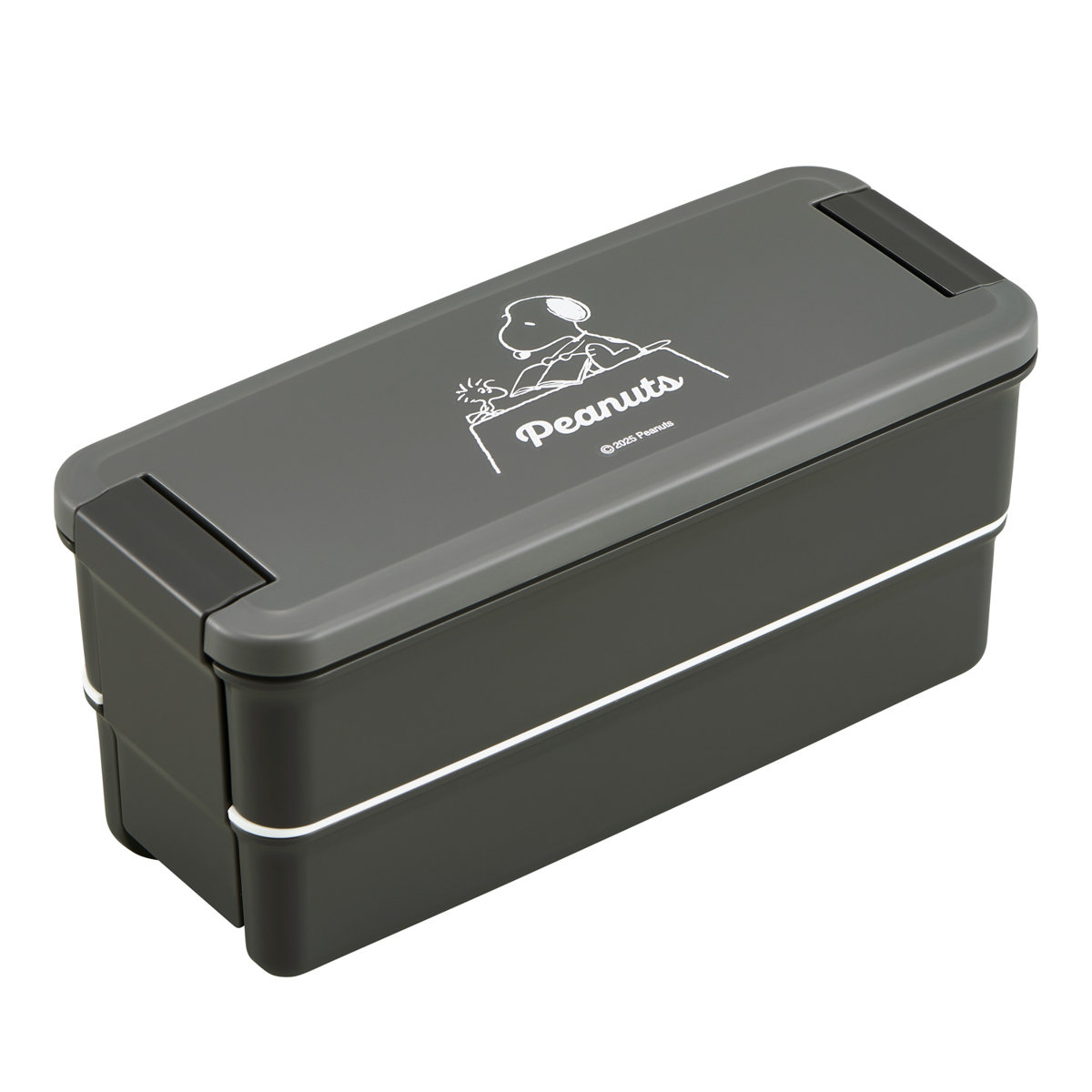 OSK（オーエスケー） 弁当箱 650ml ランチボックス二段 仕切付