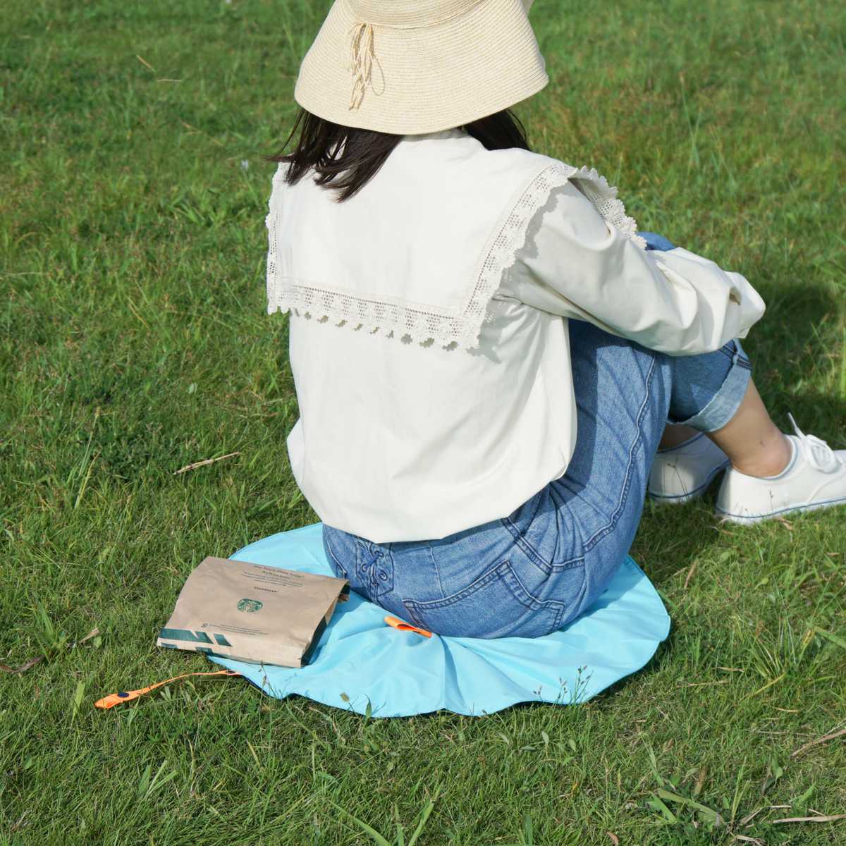 Chellyニック セーター+レジャーシート イケックス工業 レジャーシート 1人用 55cm BLOOM Sサイズ （ レジャー