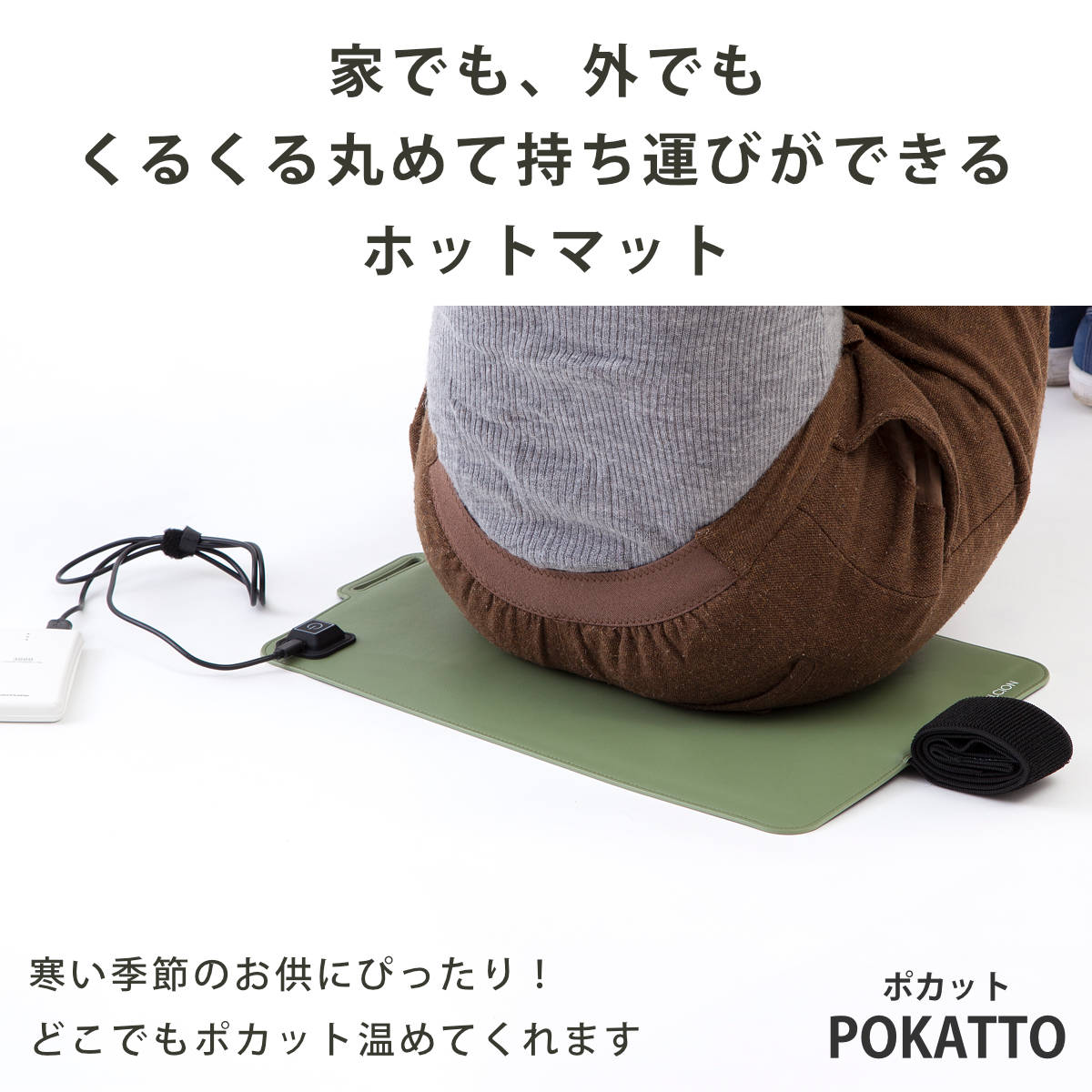 イケックス工業 ホットマット 座布団 ポカット （ 電気マット 電気