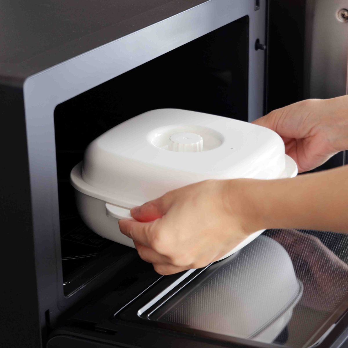 蒸し器 スチームポット most 電子レンジ調理器 日本製 （ スチーマー