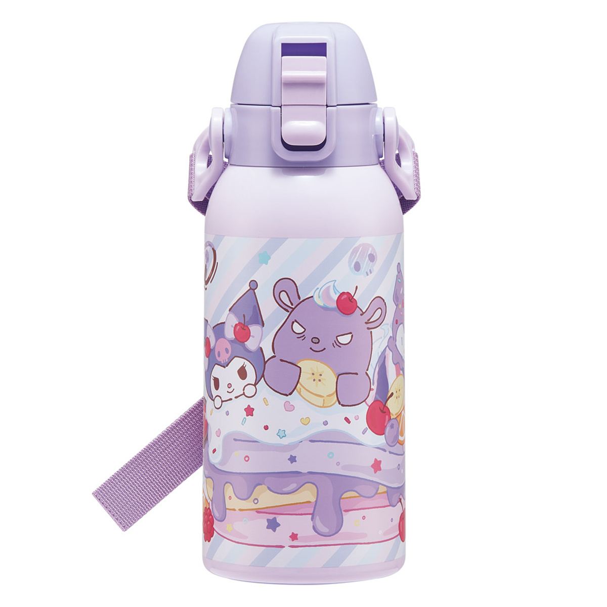 スケーター 水筒 600ml ダイレクトボトル クロミファンシー （ 保冷 直
