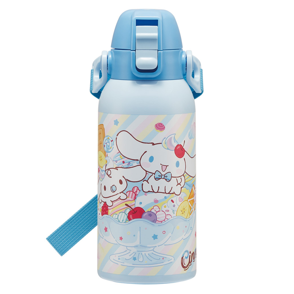 スケーター 水筒 600ml ダイレクトボトル シナモロール ファンシー
