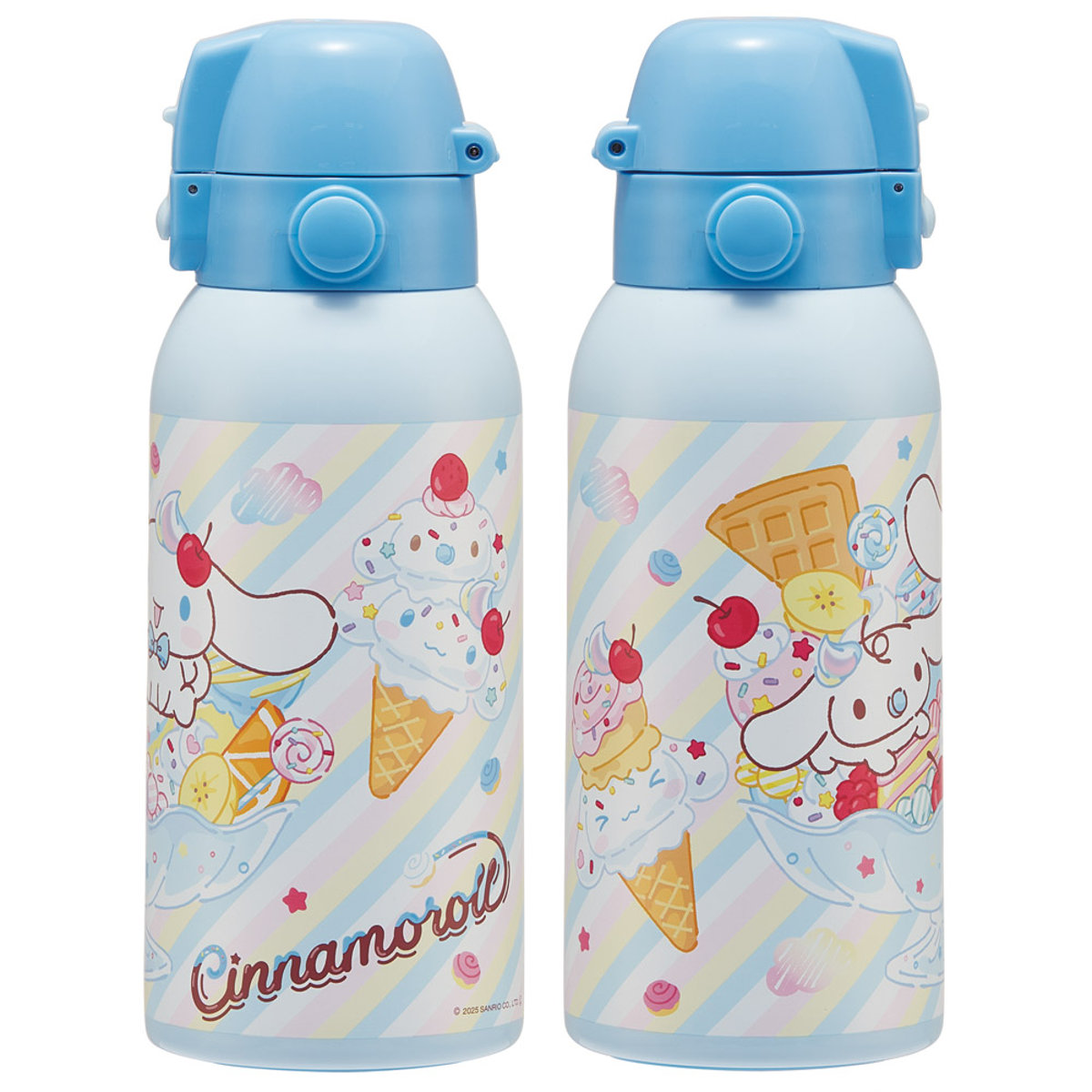 スケーター 水筒 600ml ダイレクトボトル シナモロール ファンシー