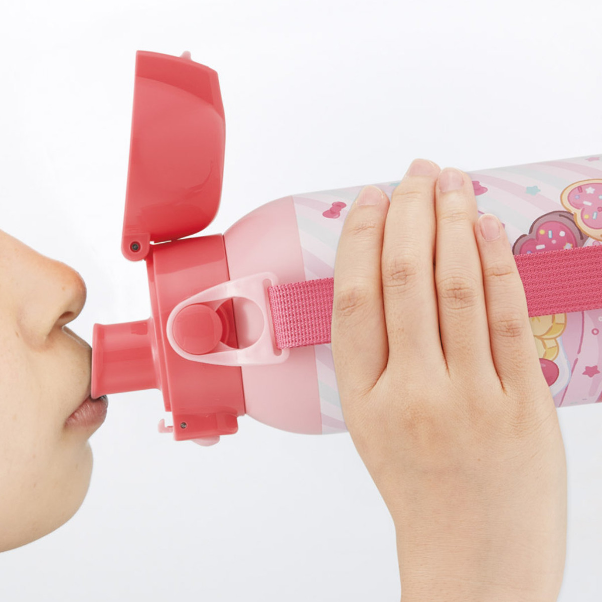 スケーター 水筒 600ml ダイレクトボトル キティ ファンシー （ 保冷